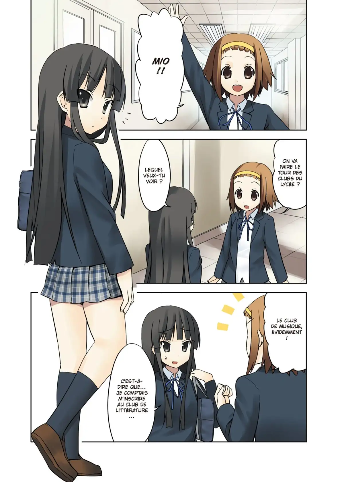 K-ON ! Volume 1 page 4