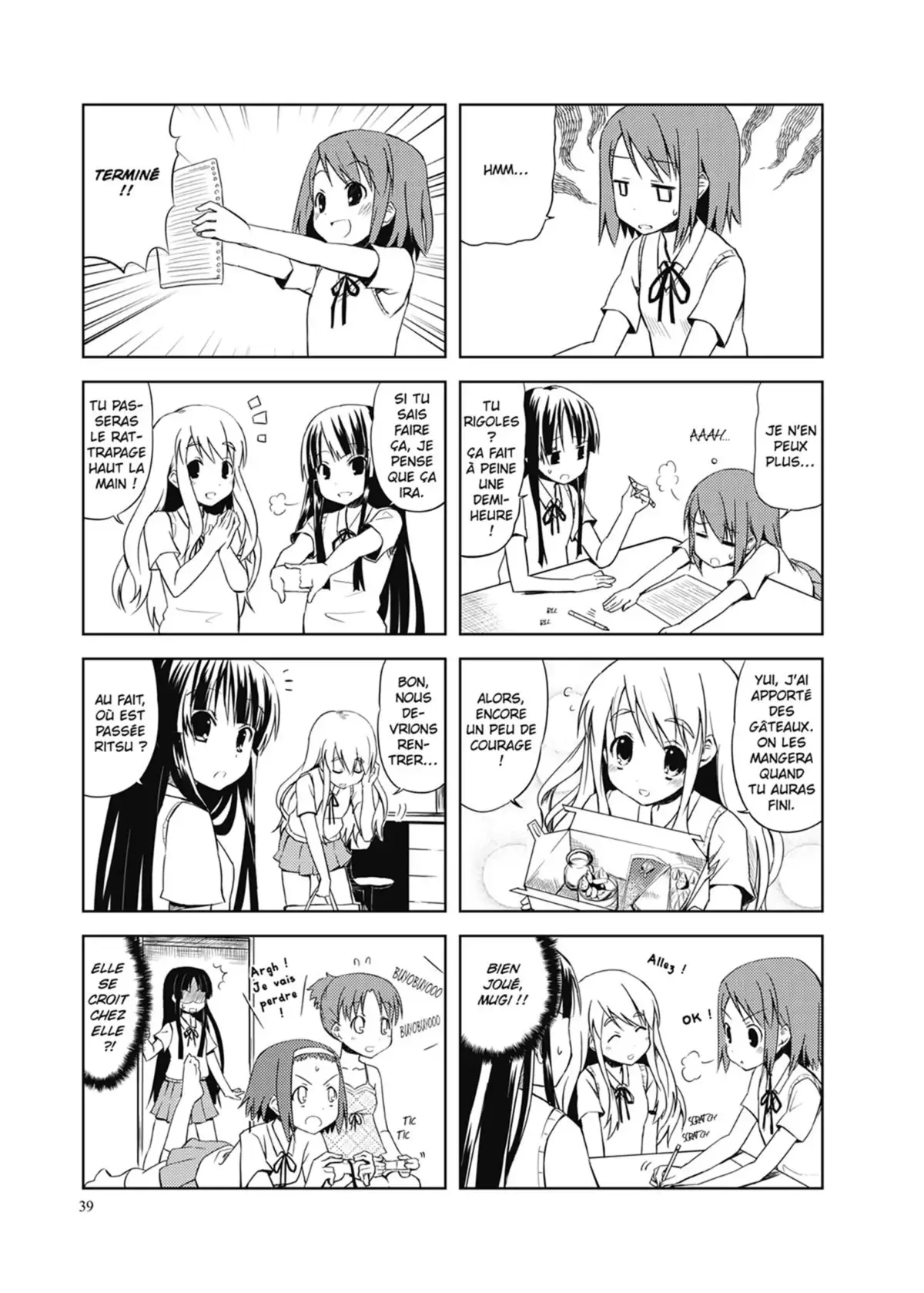 K-ON ! Volume 1 page 40