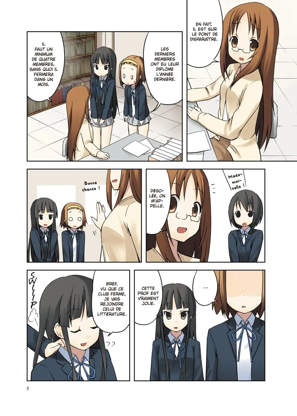 K-ON ! Volume 1 page 6