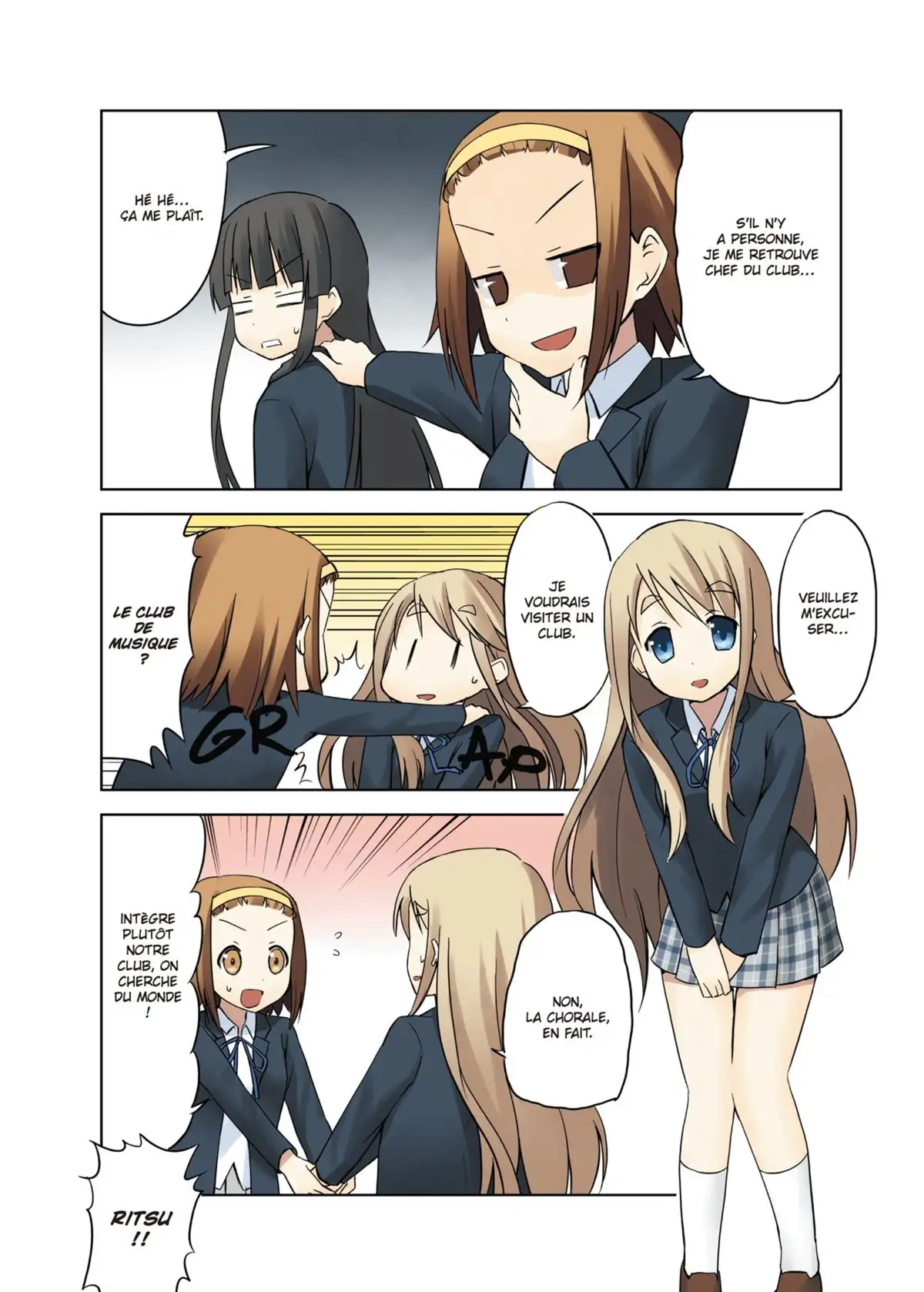 K-ON ! Volume 1 page 7