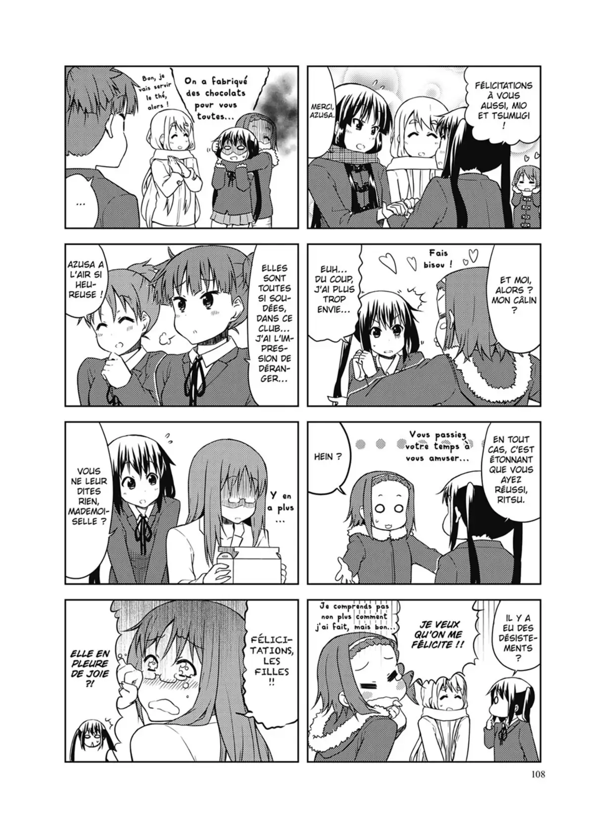 K-ON ! Volume 4 page 109
