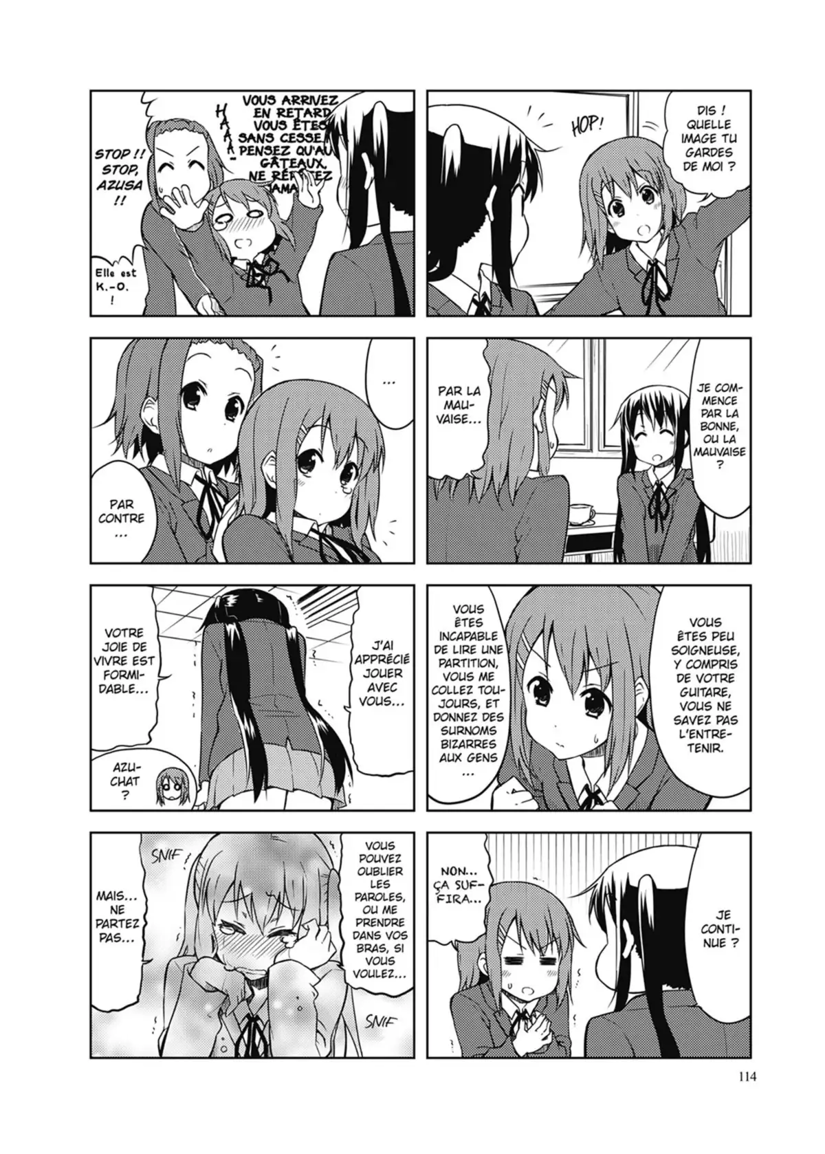 K-ON ! Volume 4 page 115