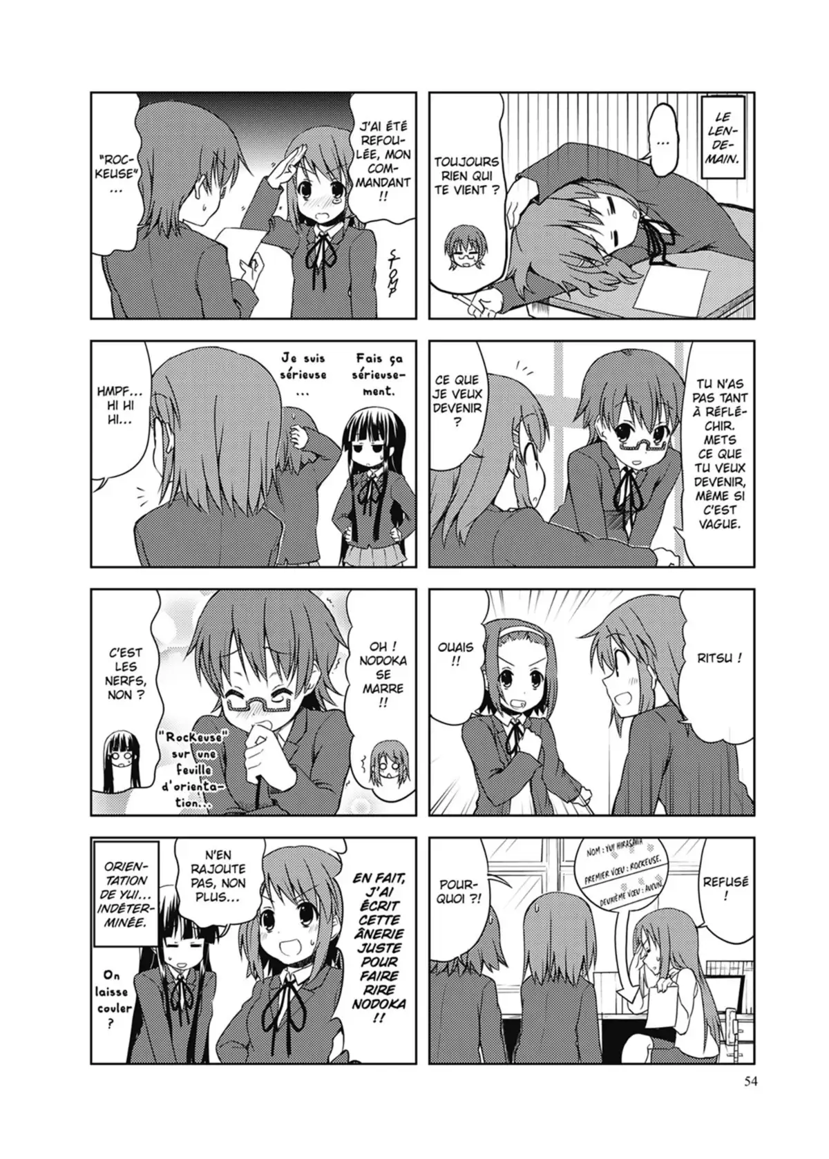 K-ON ! Volume 3 page 55