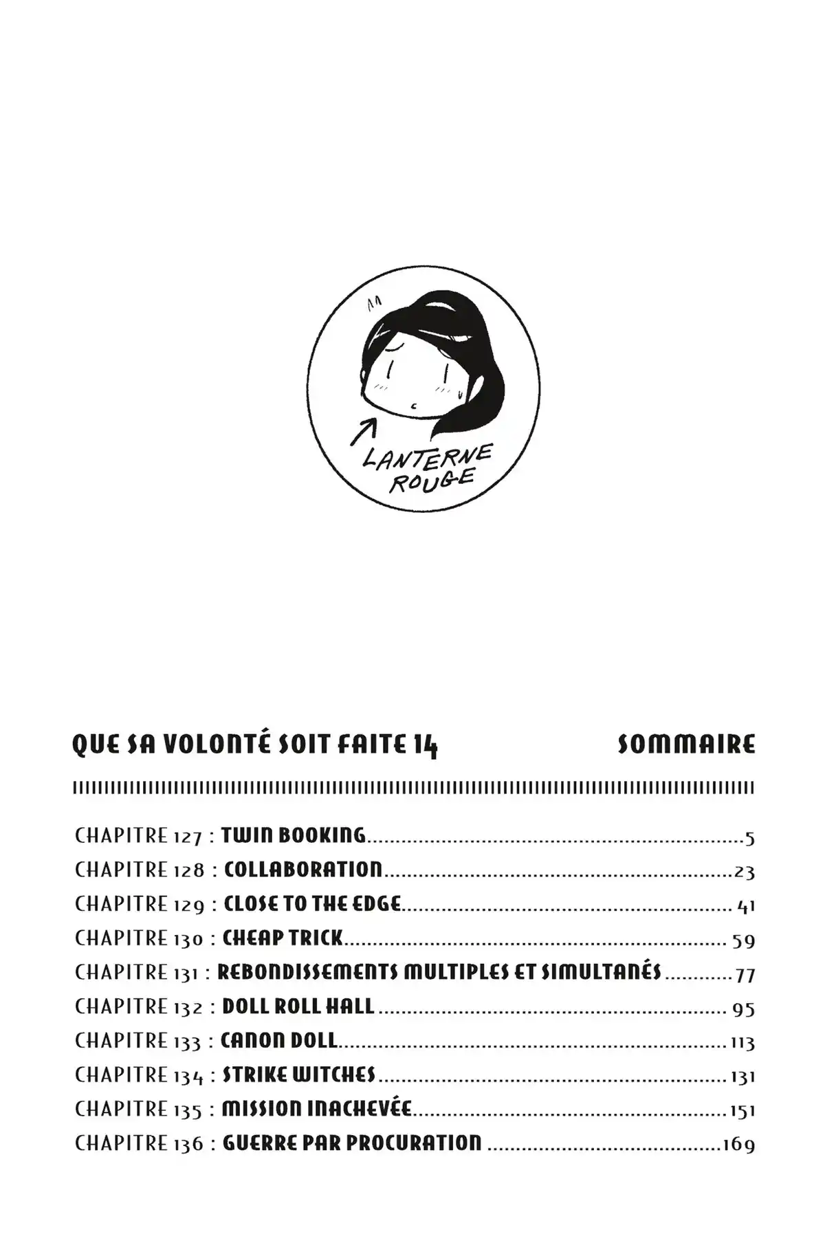 Que sa volonté soit faite Volume 14 page 3