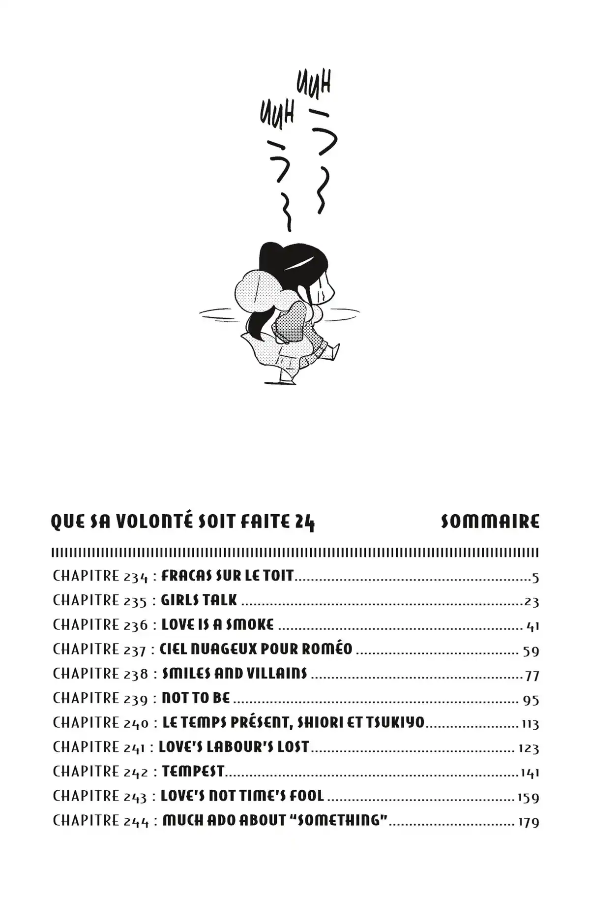 Que sa volonté soit faite Volume 24 page 3