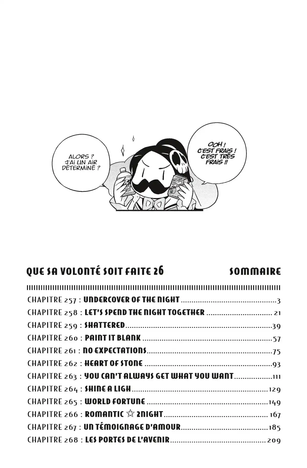 Que sa volonté soit faite Volume 26 page 3