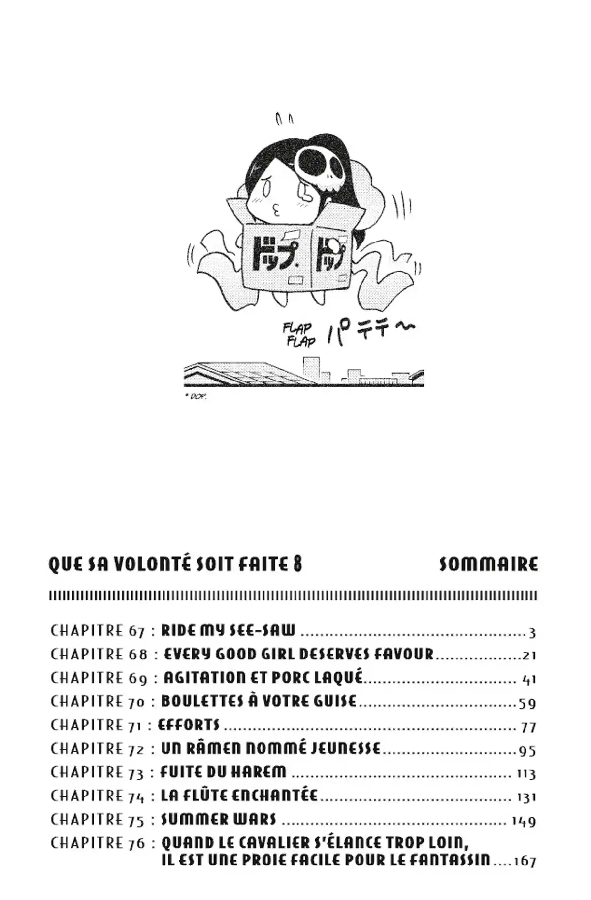 Que sa volonté soit faite Volume 8 page 3