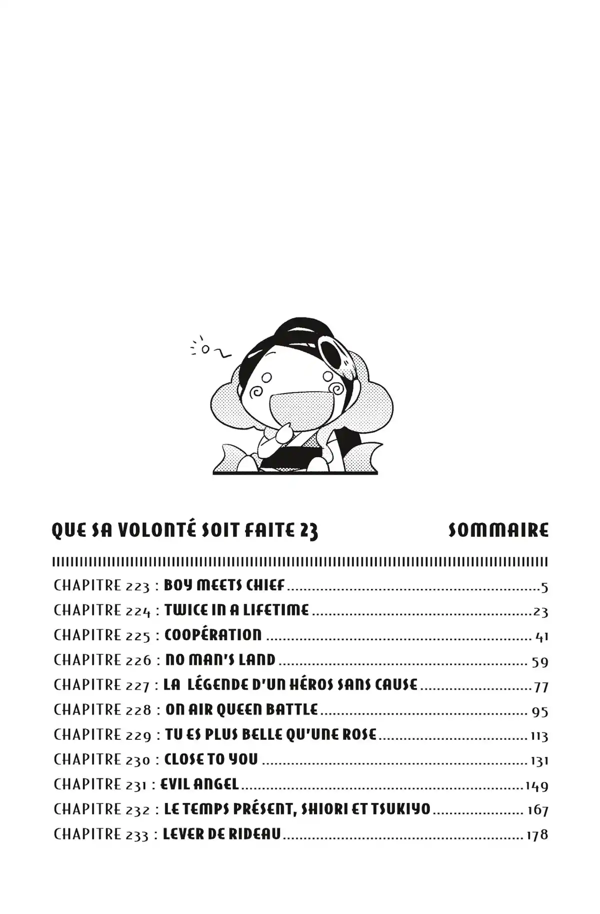 Que sa volonté soit faite Volume 23 page 3