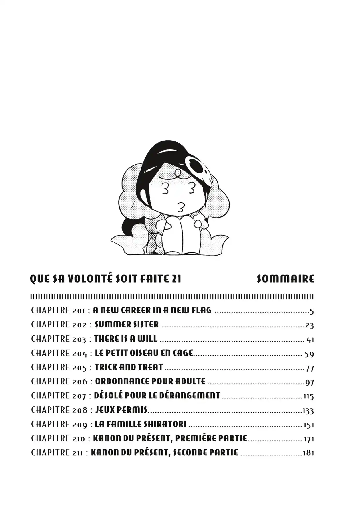 Que sa volonté soit faite Volume 21 page 3