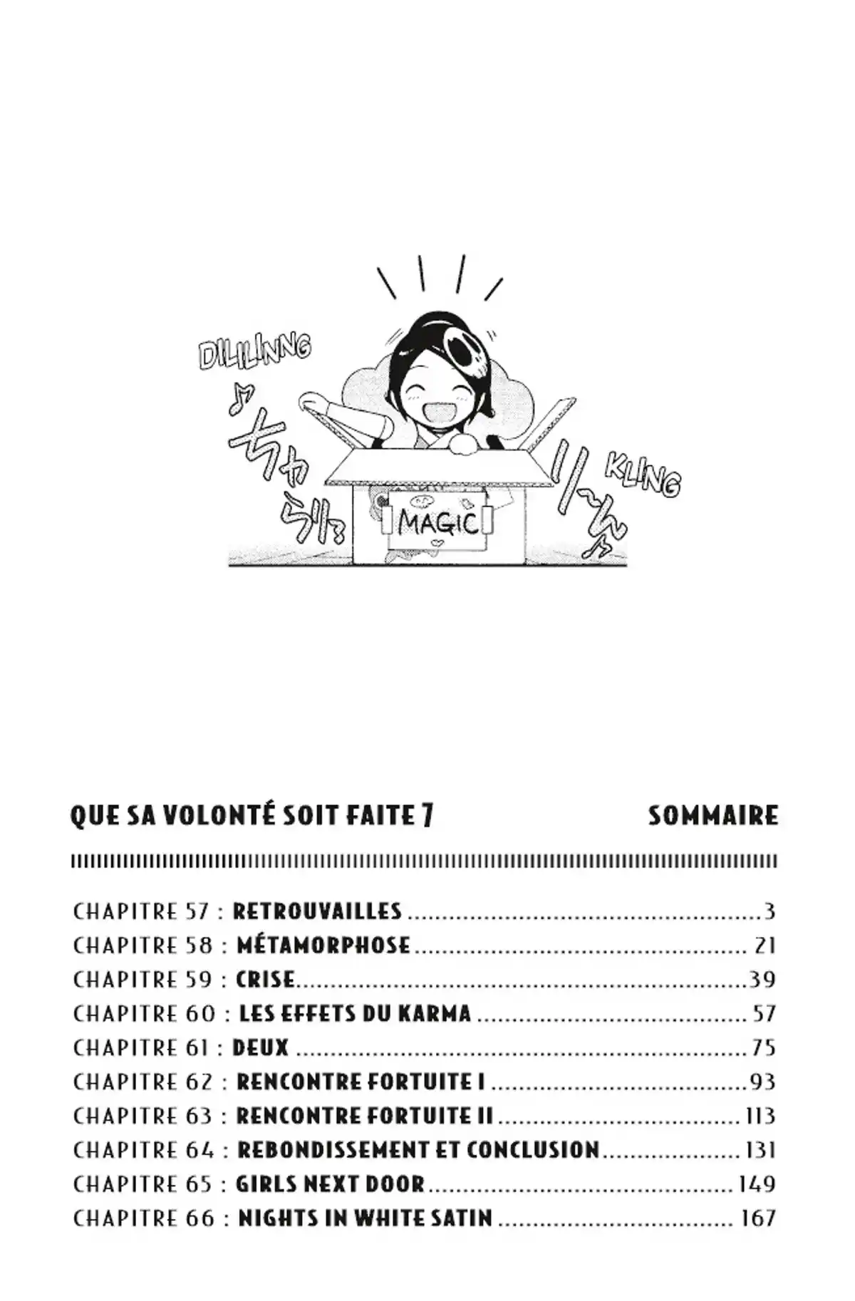 Que sa volonté soit faite Volume 7 page 3