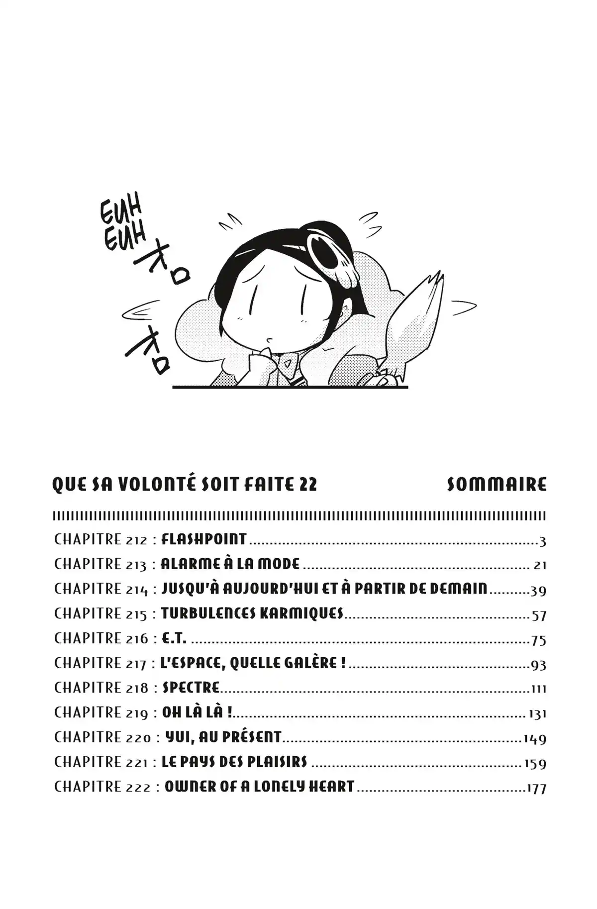 Que sa volonté soit faite Volume 22 page 3