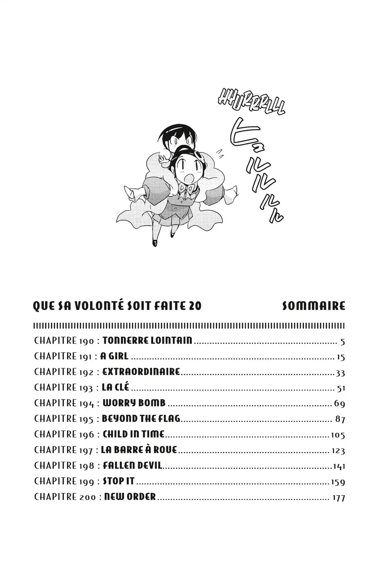 Que sa volonté soit faite Volume 20 page 3