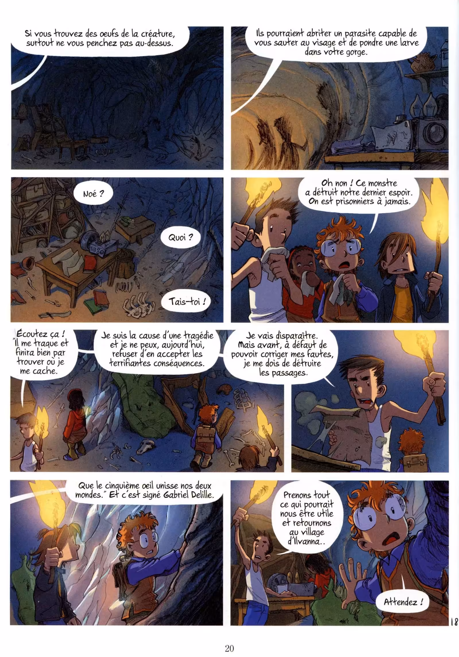 Les enfants d’ailleurs Volume 3 page 21