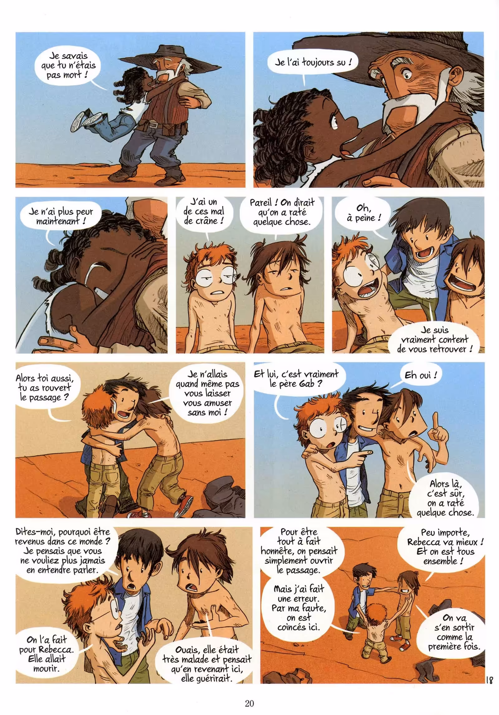 Les enfants d’ailleurs Volume 5 page 20