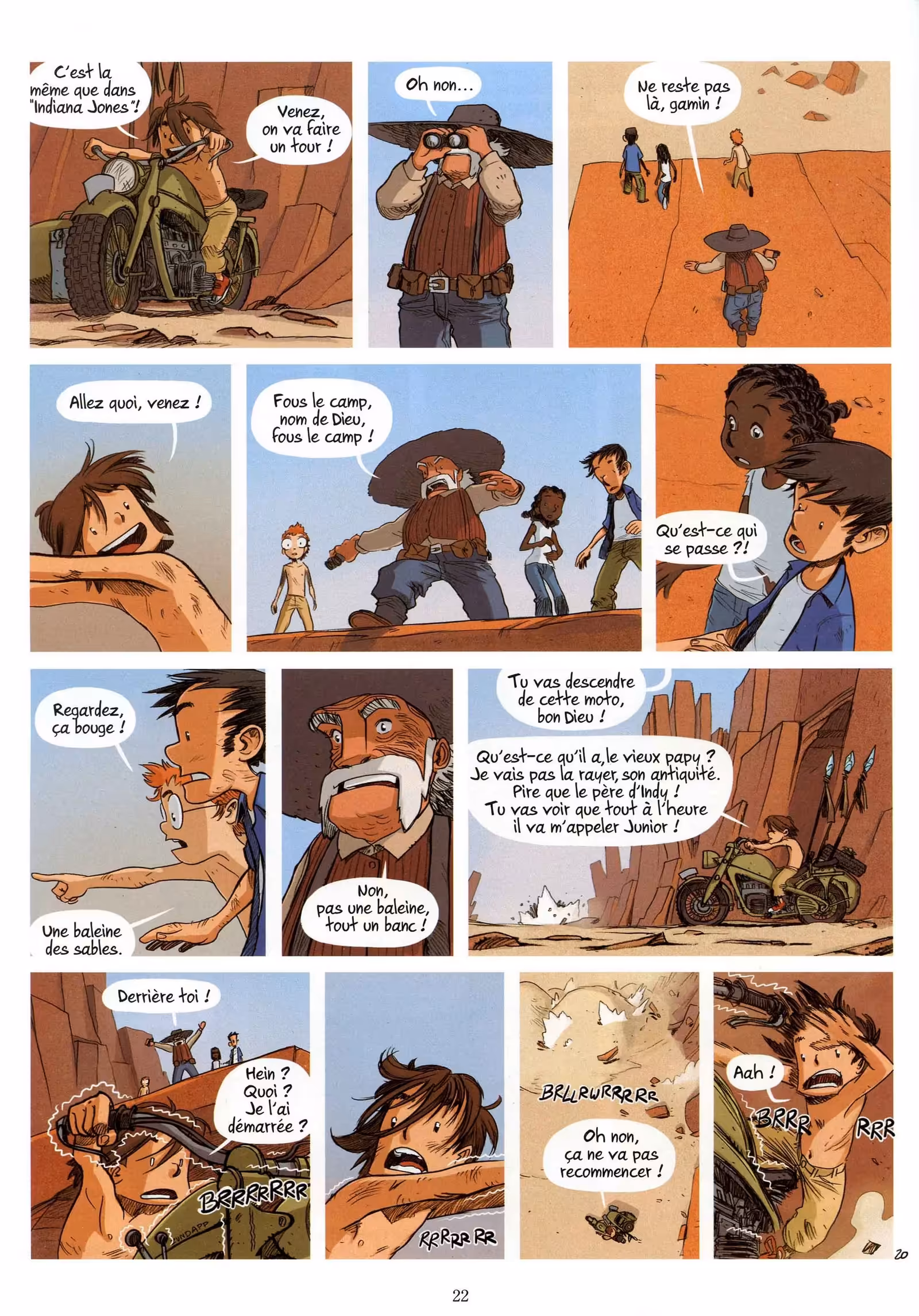 Les enfants d’ailleurs Volume 5 page 22