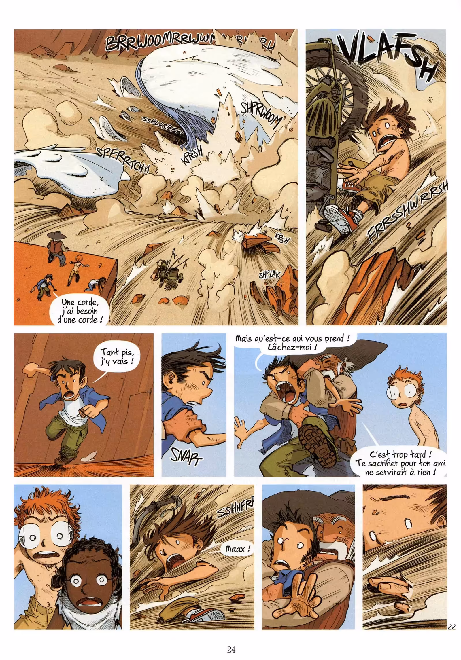 Les enfants d’ailleurs Volume 5 page 24