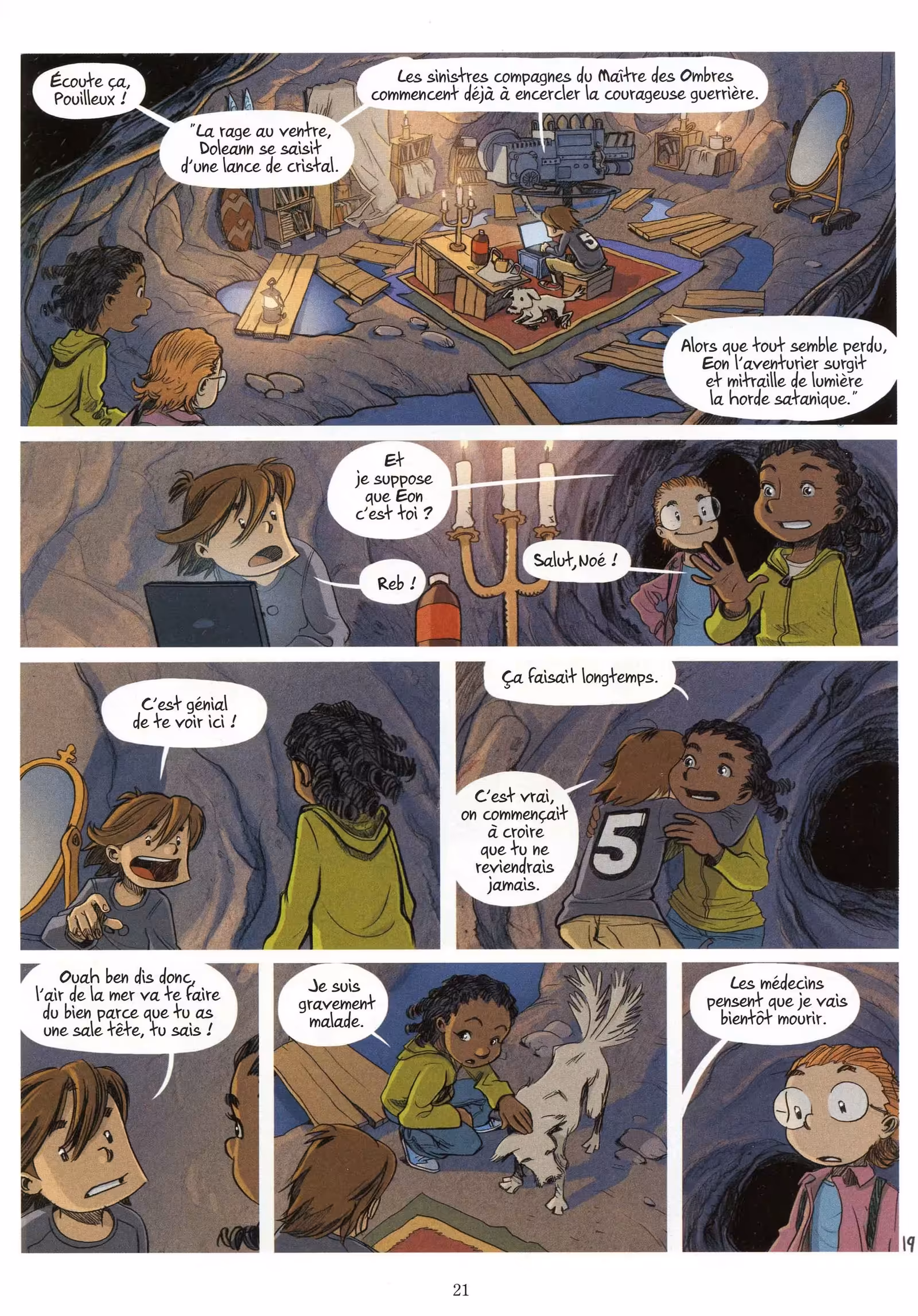 Les enfants d’ailleurs Volume 4 page 21