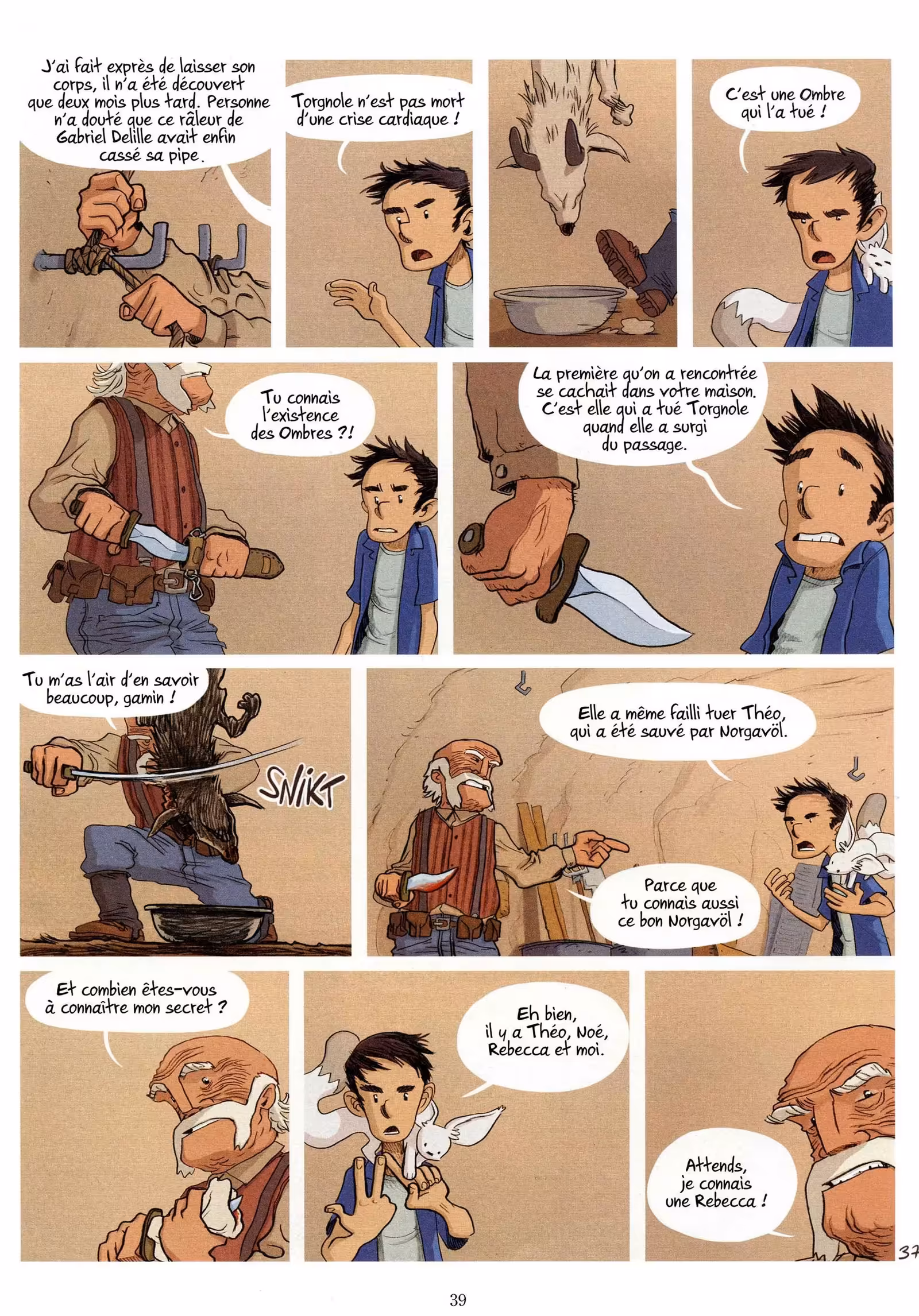 Les enfants d’ailleurs Volume 4 page 39