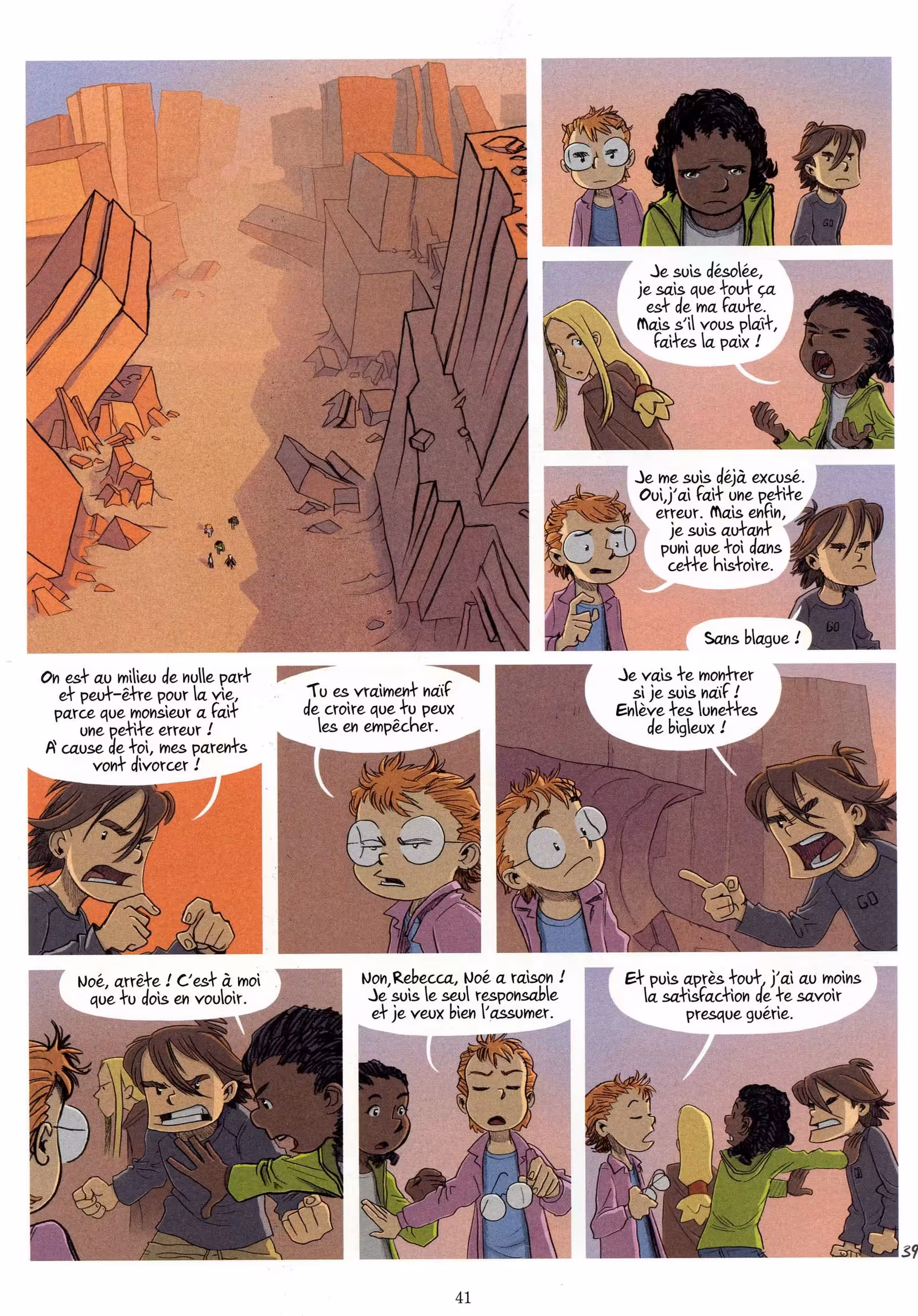 Les enfants d’ailleurs Volume 4 page 41