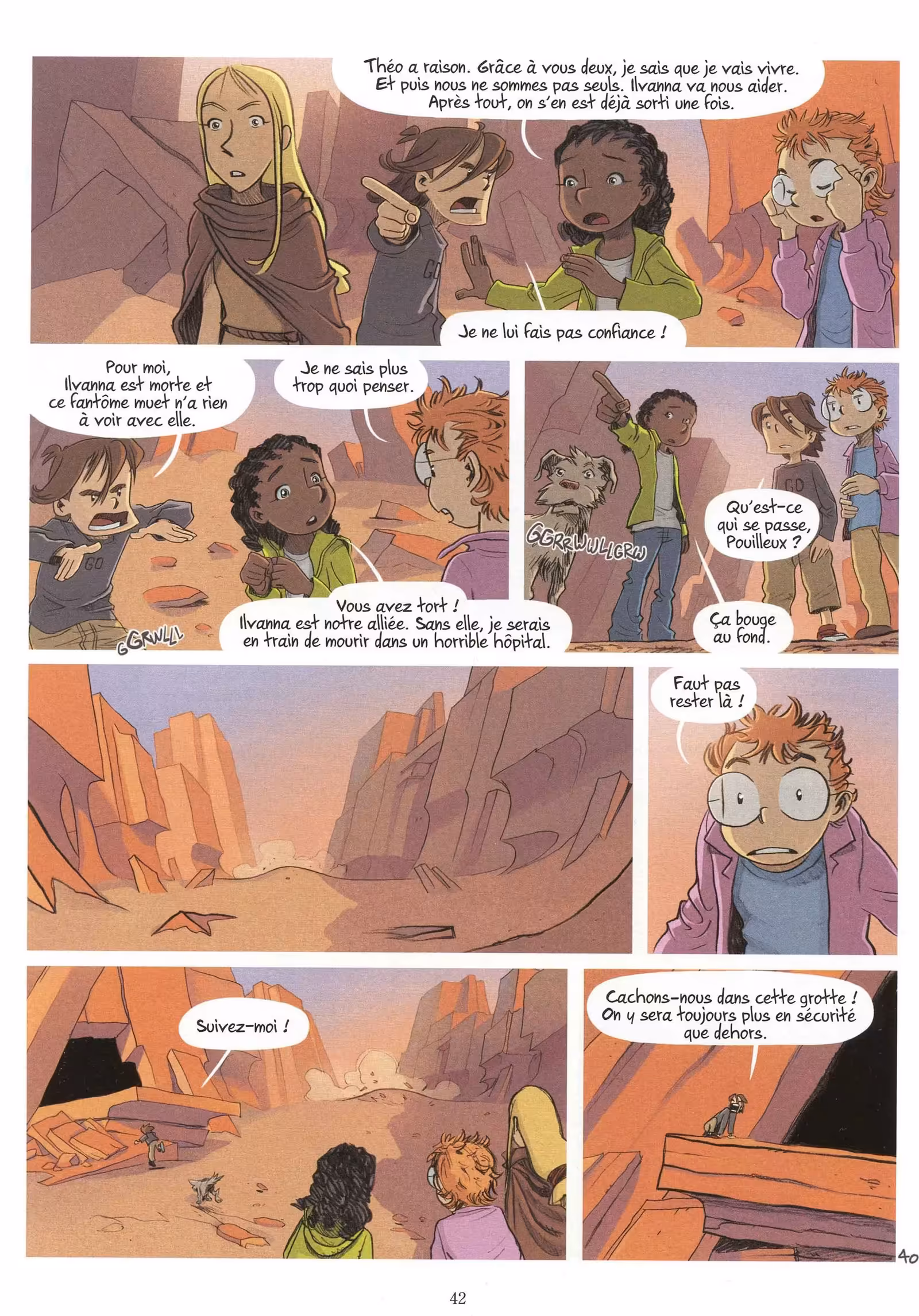 Les enfants d’ailleurs Volume 4 page 42