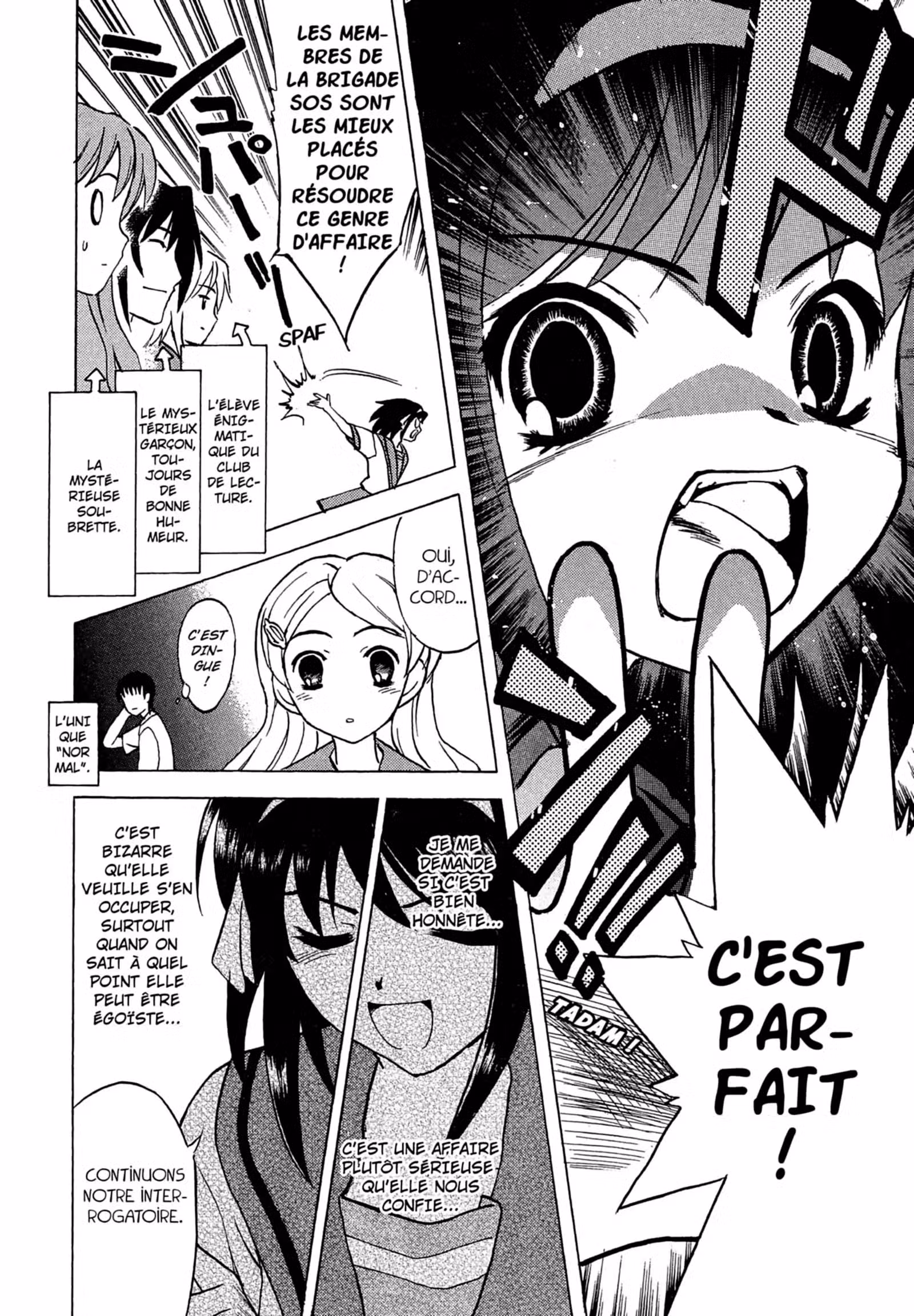 La Mélancolie de Haruhi – Brigade S.O.S Volume 4 page 18