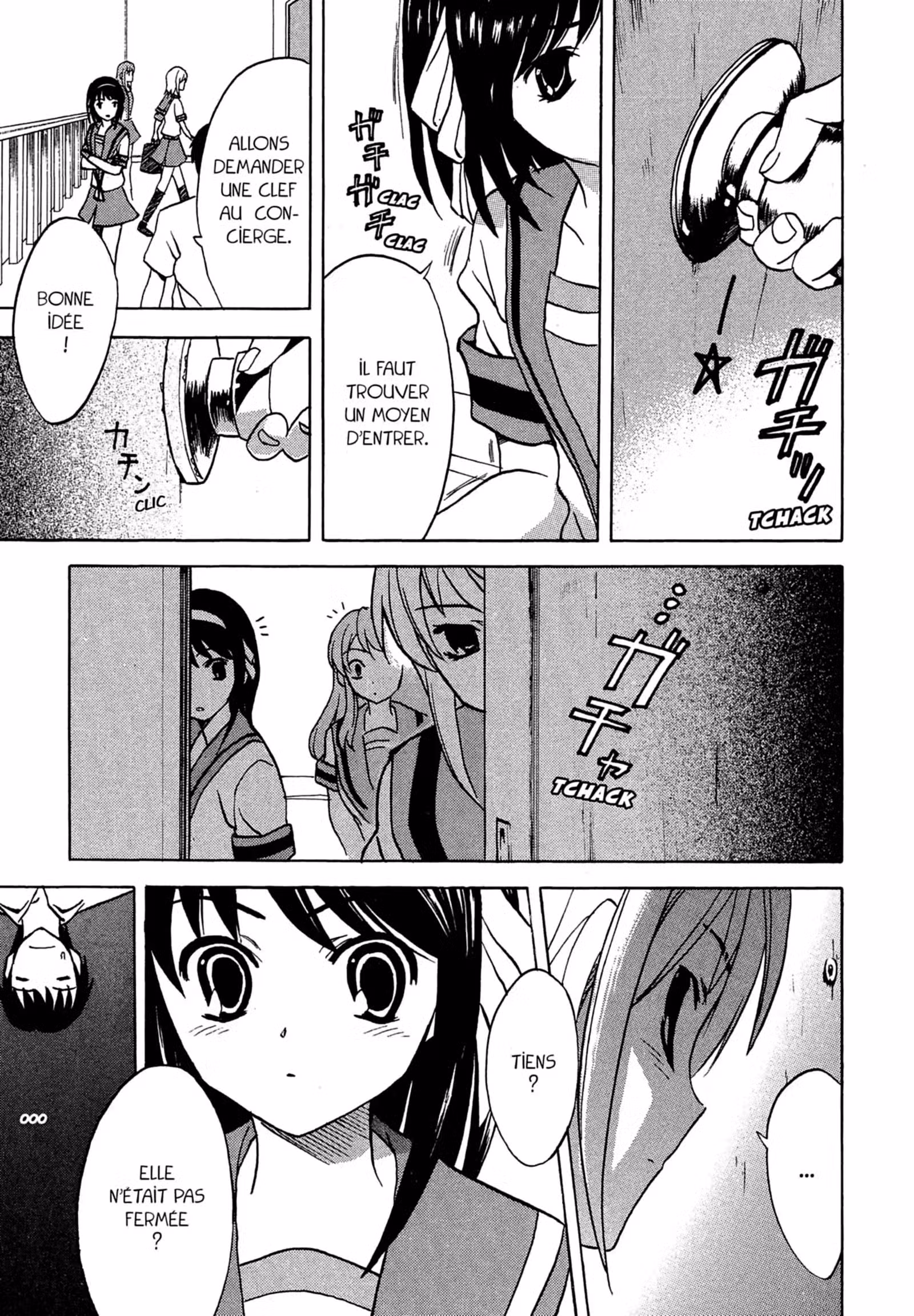 La Mélancolie de Haruhi – Brigade S.O.S Volume 4 page 25