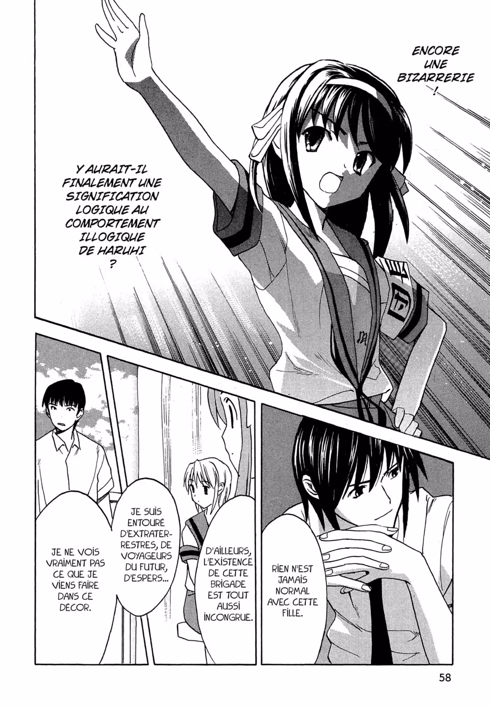 La Mélancolie de Haruhi – Brigade S.O.S Volume 4 page 60