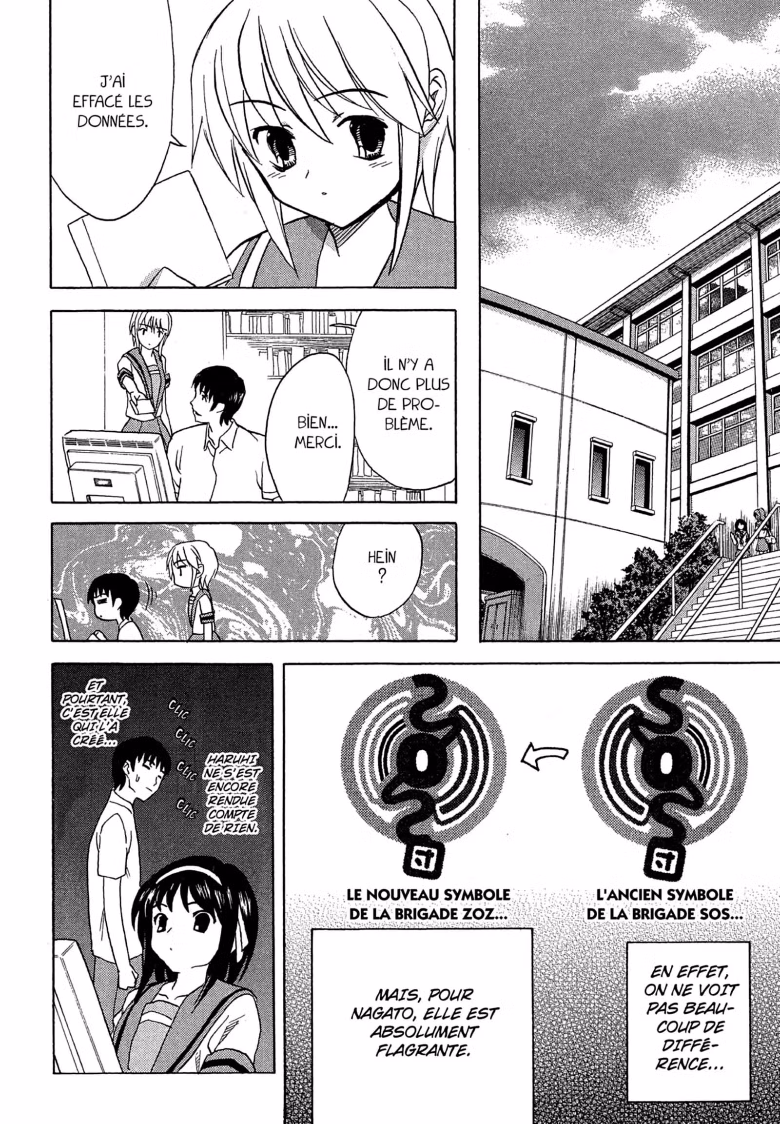 La Mélancolie de Haruhi – Brigade S.O.S Volume 4 page 70
