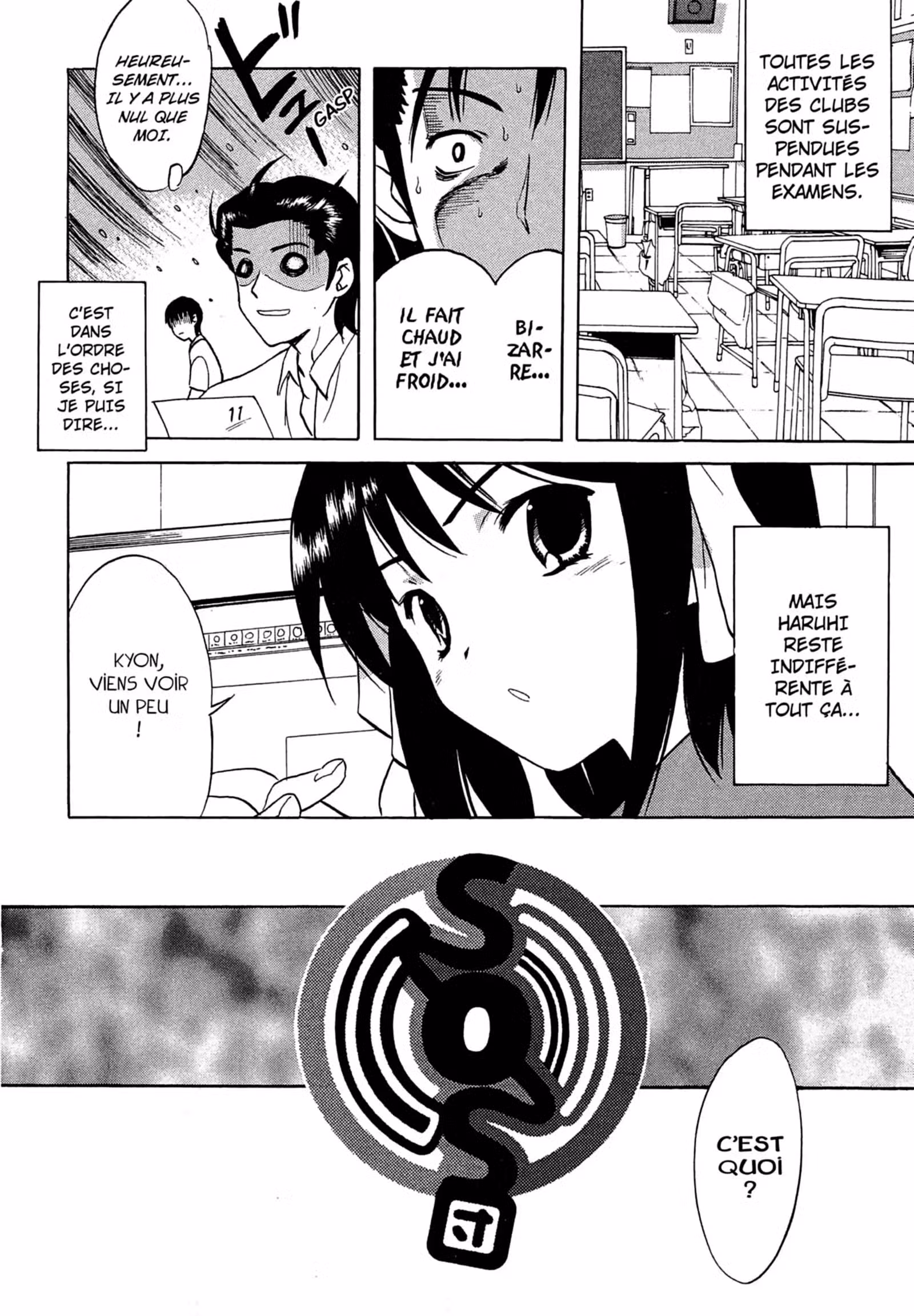 La Mélancolie de Haruhi – Brigade S.O.S Volume 4 page 8