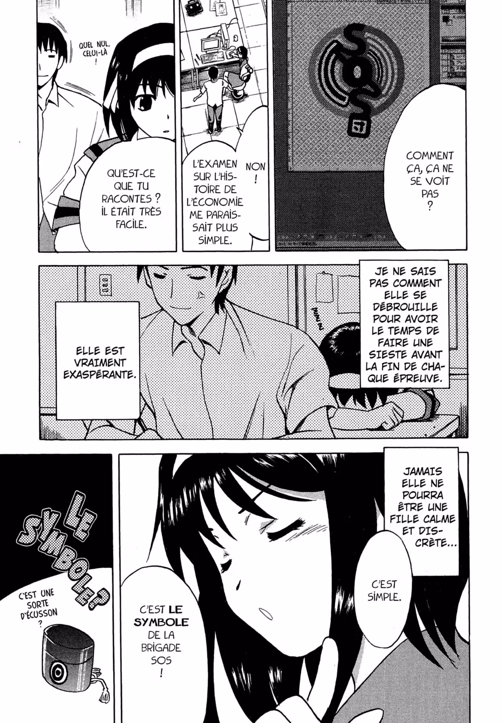 La Mélancolie de Haruhi – Brigade S.O.S Volume 4 page 9