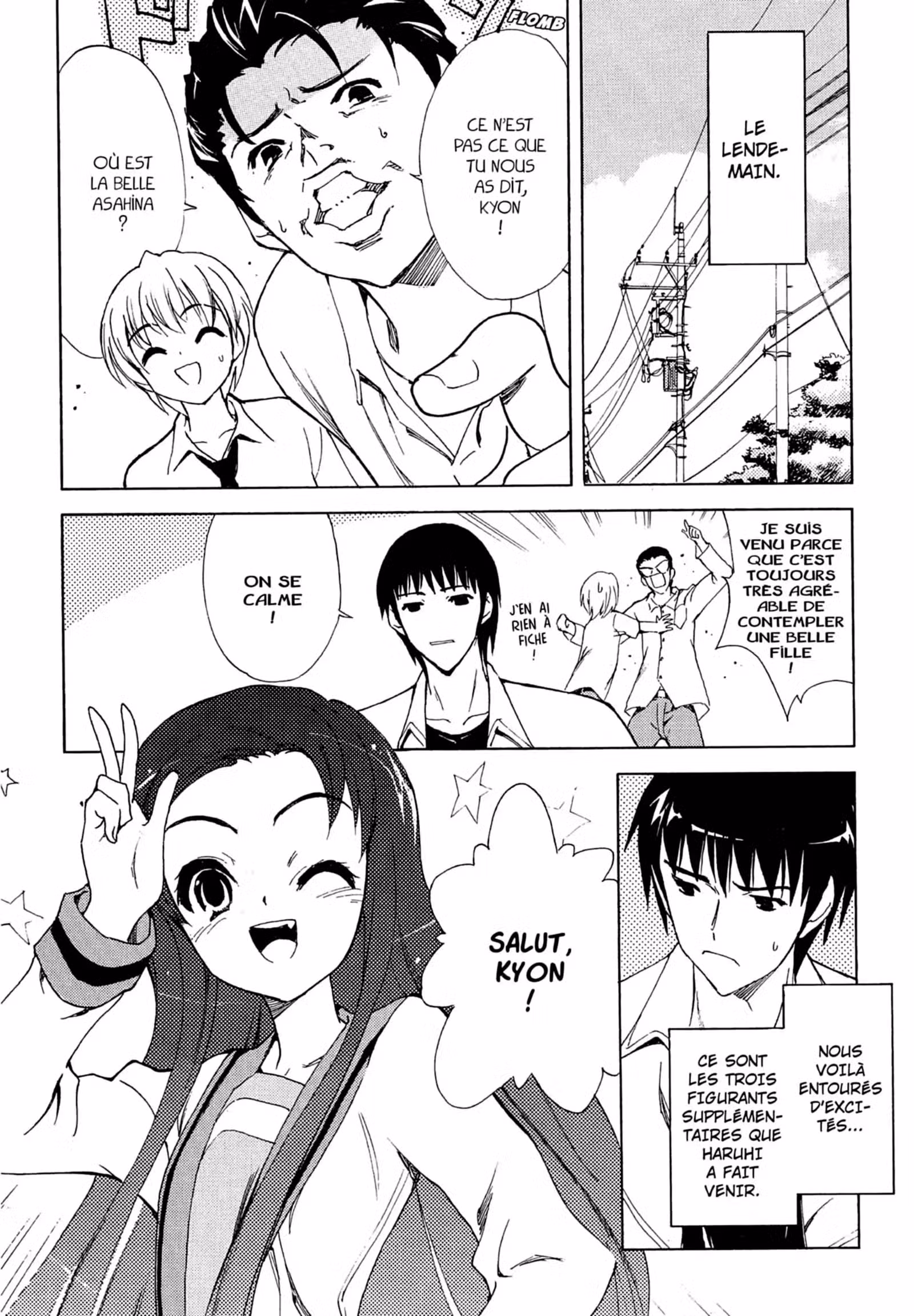 La Mélancolie de Haruhi – Brigade S.O.S Volume 6 page 12
