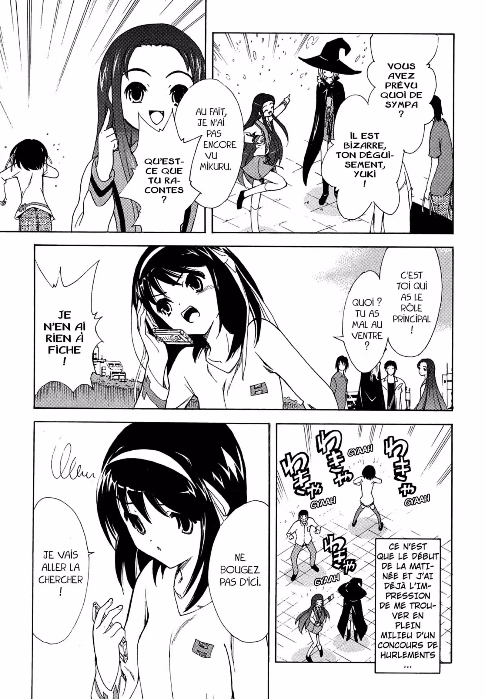 La Mélancolie de Haruhi – Brigade S.O.S Volume 6 page 13