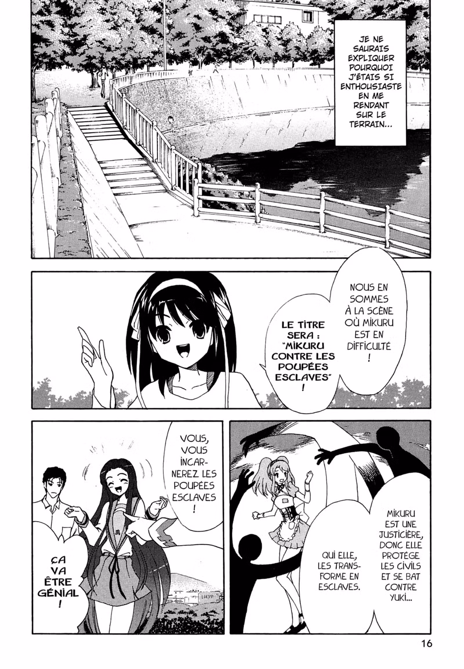 La Mélancolie de Haruhi – Brigade S.O.S Volume 6 page 18