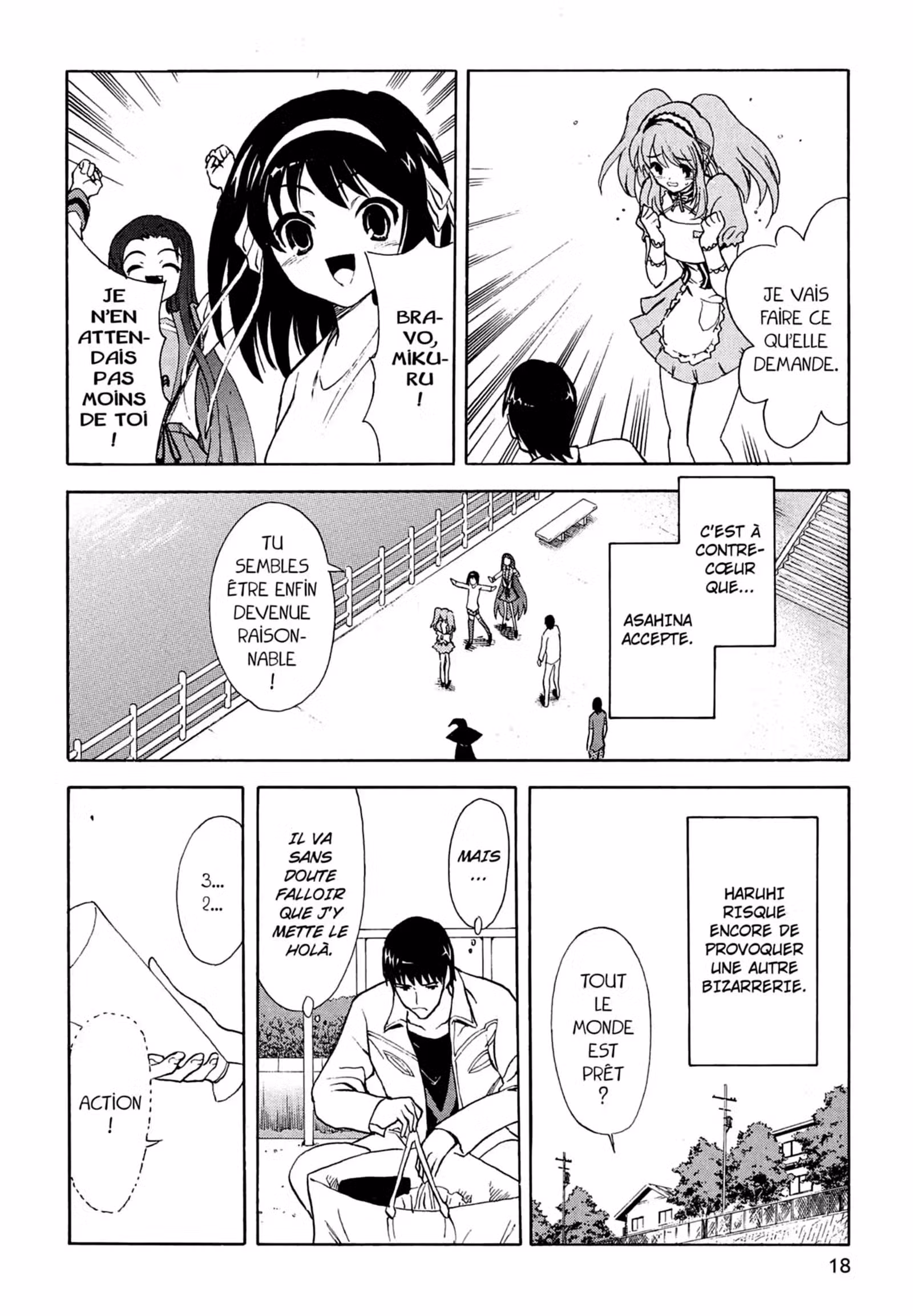 La Mélancolie de Haruhi – Brigade S.O.S Volume 6 page 20