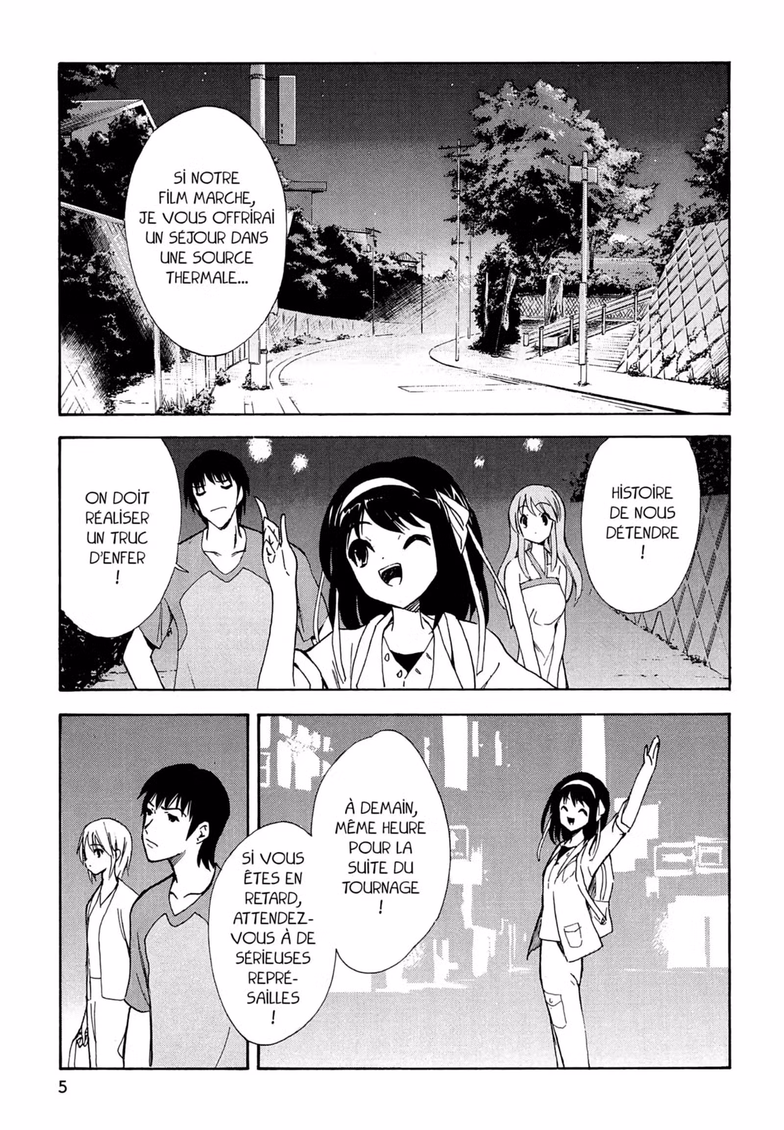 La Mélancolie de Haruhi – Brigade S.O.S Volume 6 page 7