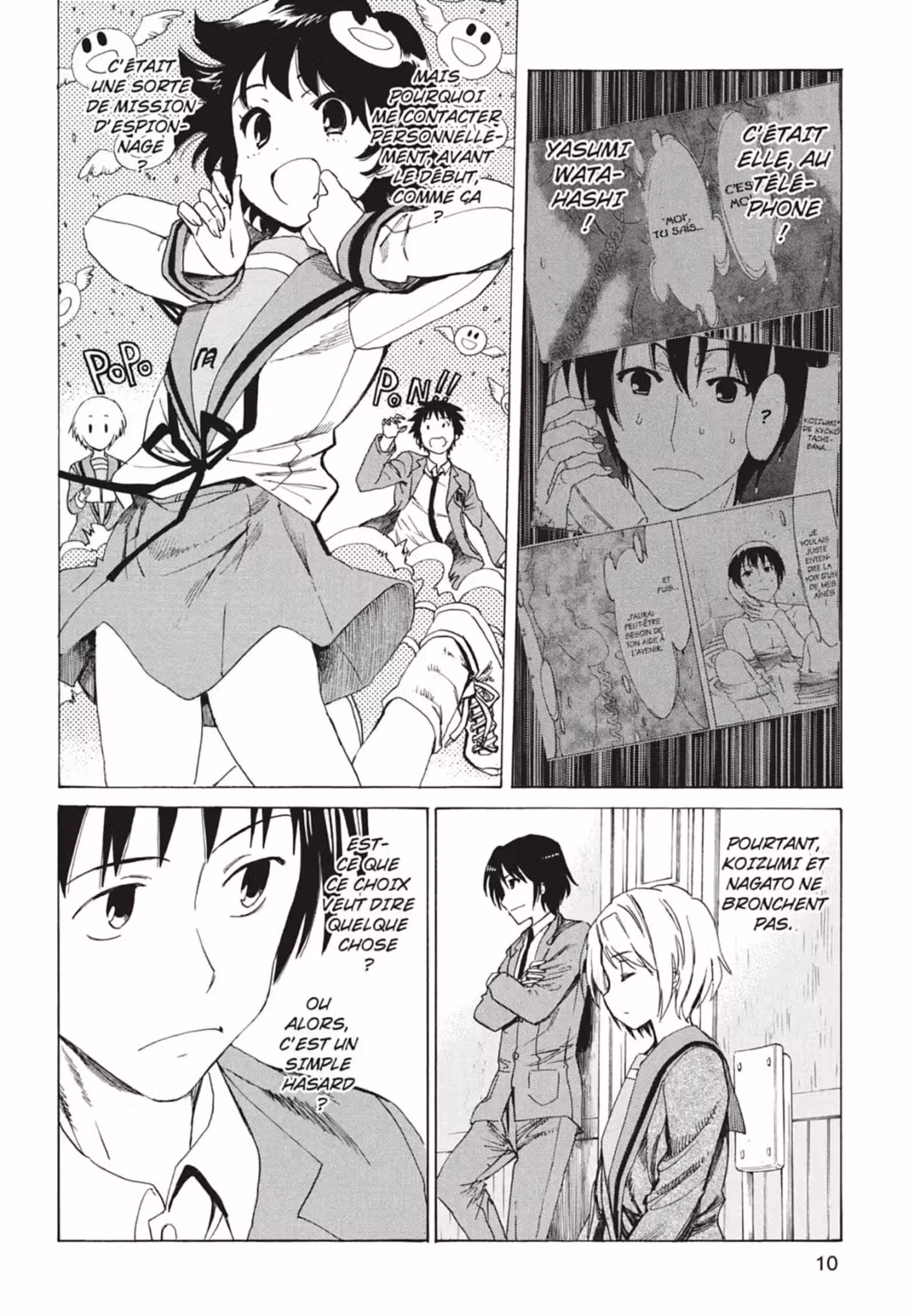 La Mélancolie de Haruhi – Brigade S.O.S Volume 19 page 12