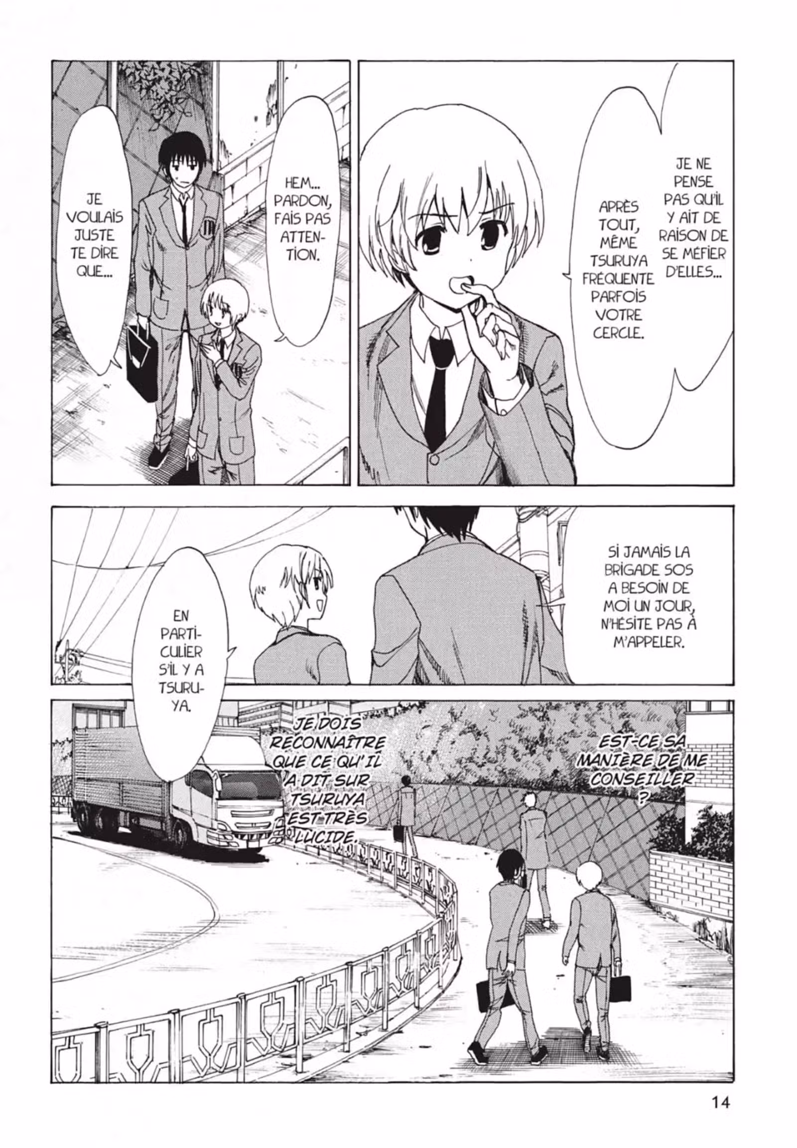 La Mélancolie de Haruhi – Brigade S.O.S Volume 19 page 16