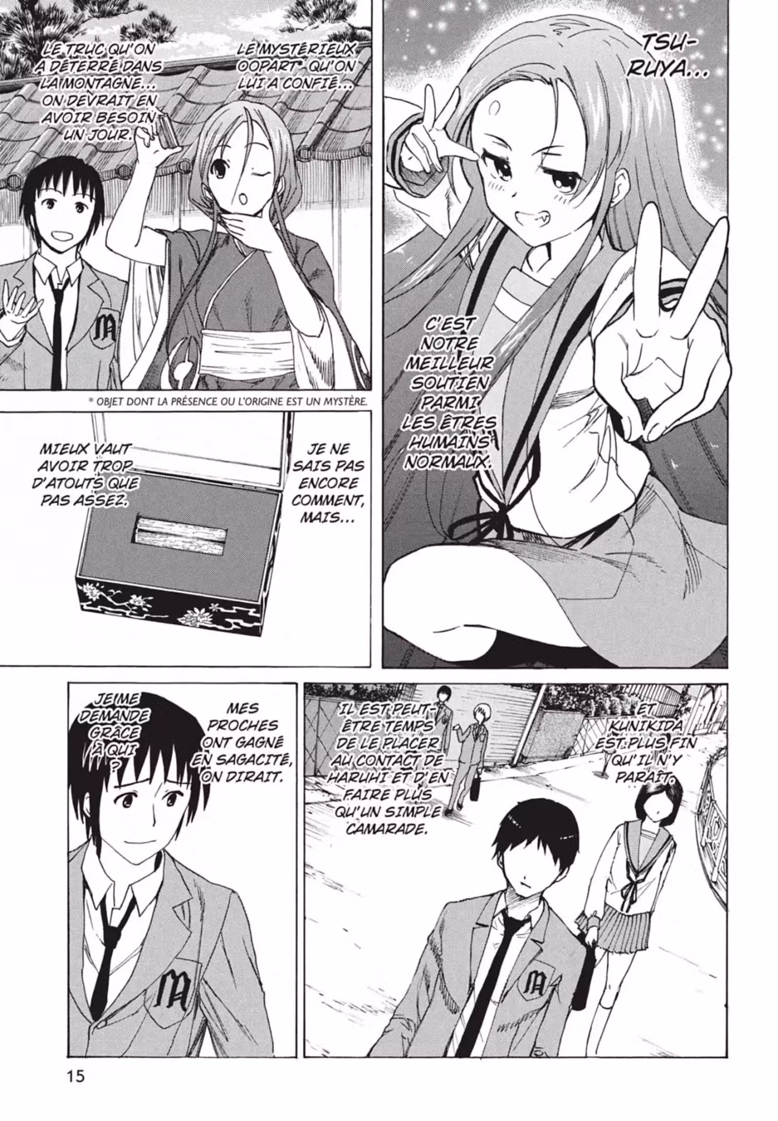 La Mélancolie de Haruhi – Brigade S.O.S Volume 19 page 17
