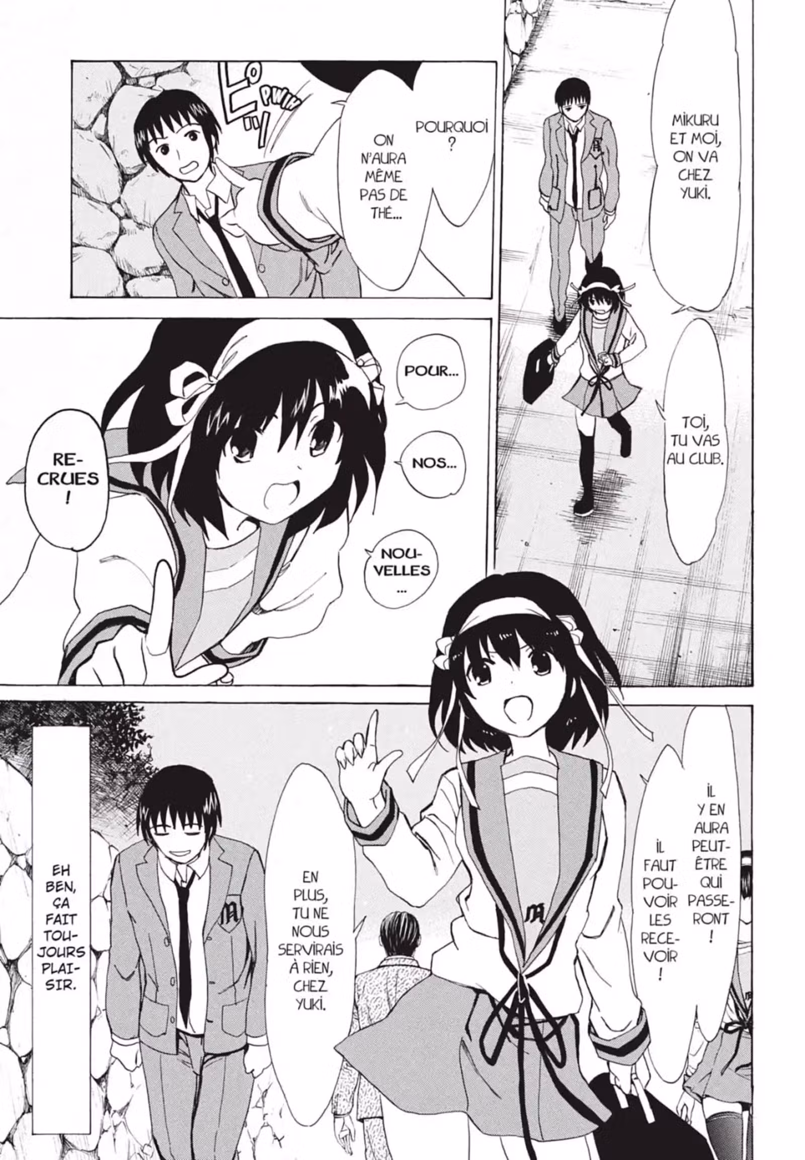 La Mélancolie de Haruhi – Brigade S.O.S Volume 19 page 77
