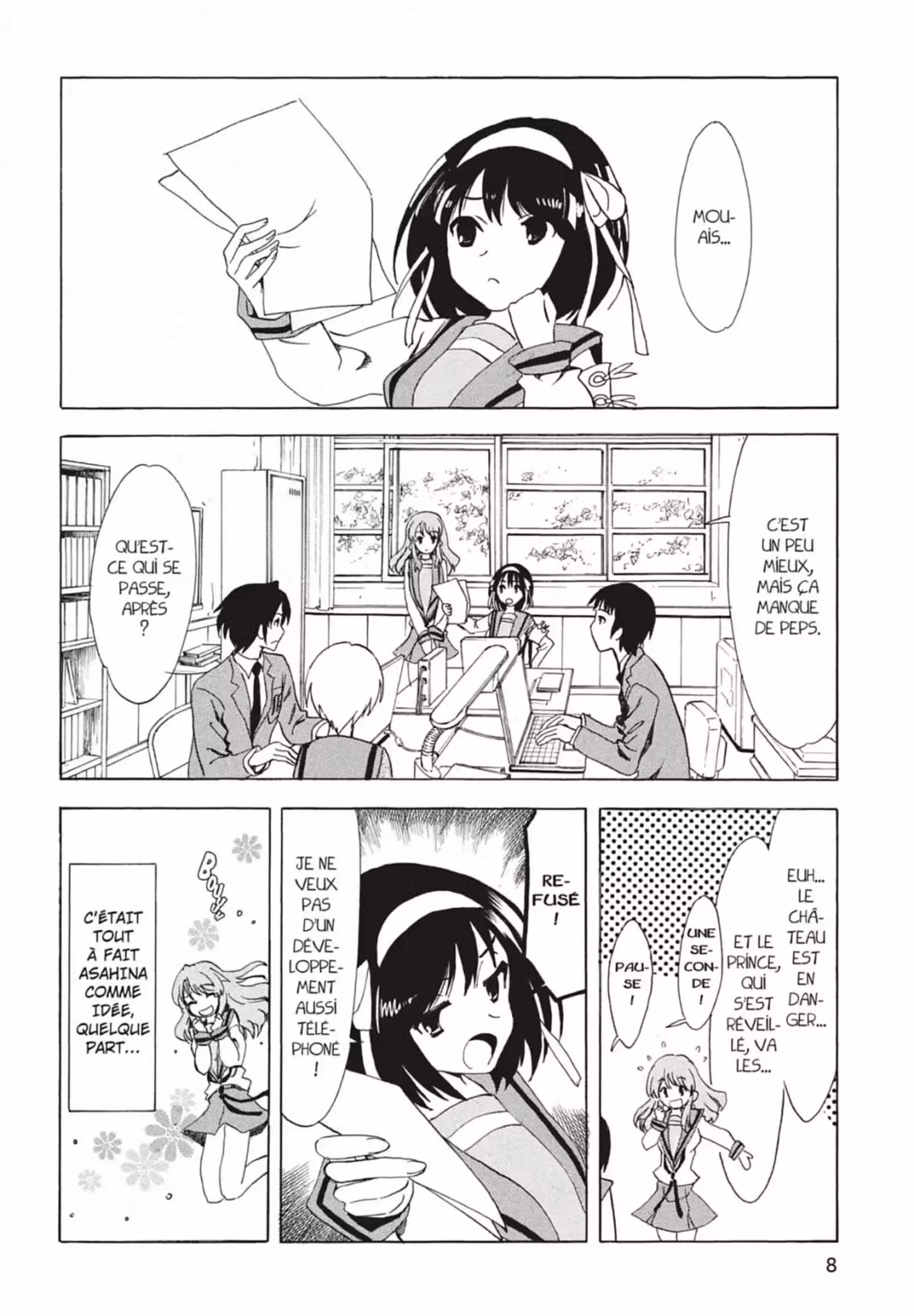 La Mélancolie de Haruhi – Brigade S.O.S Volume 13 page 10