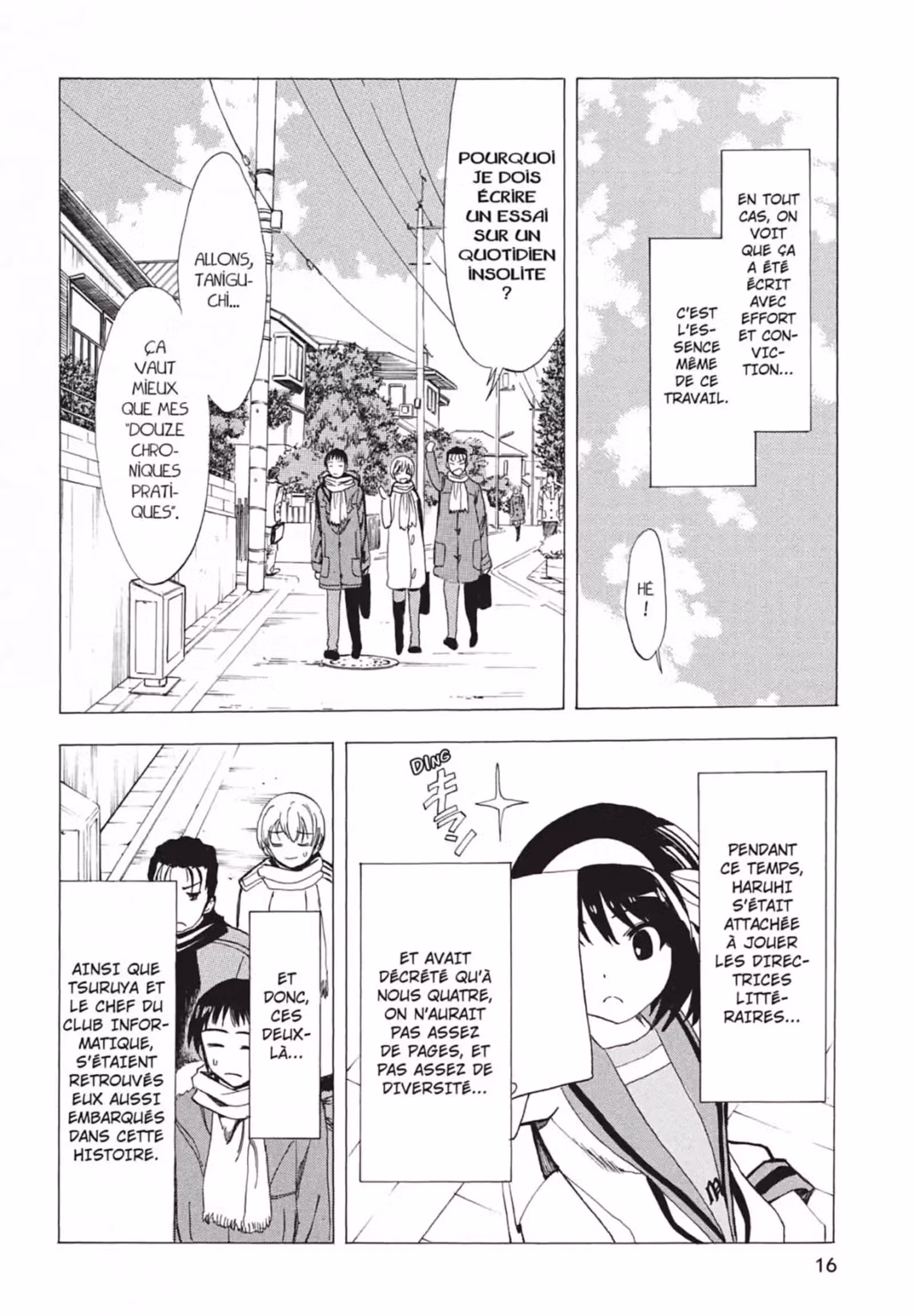 La Mélancolie de Haruhi – Brigade S.O.S Volume 13 page 18