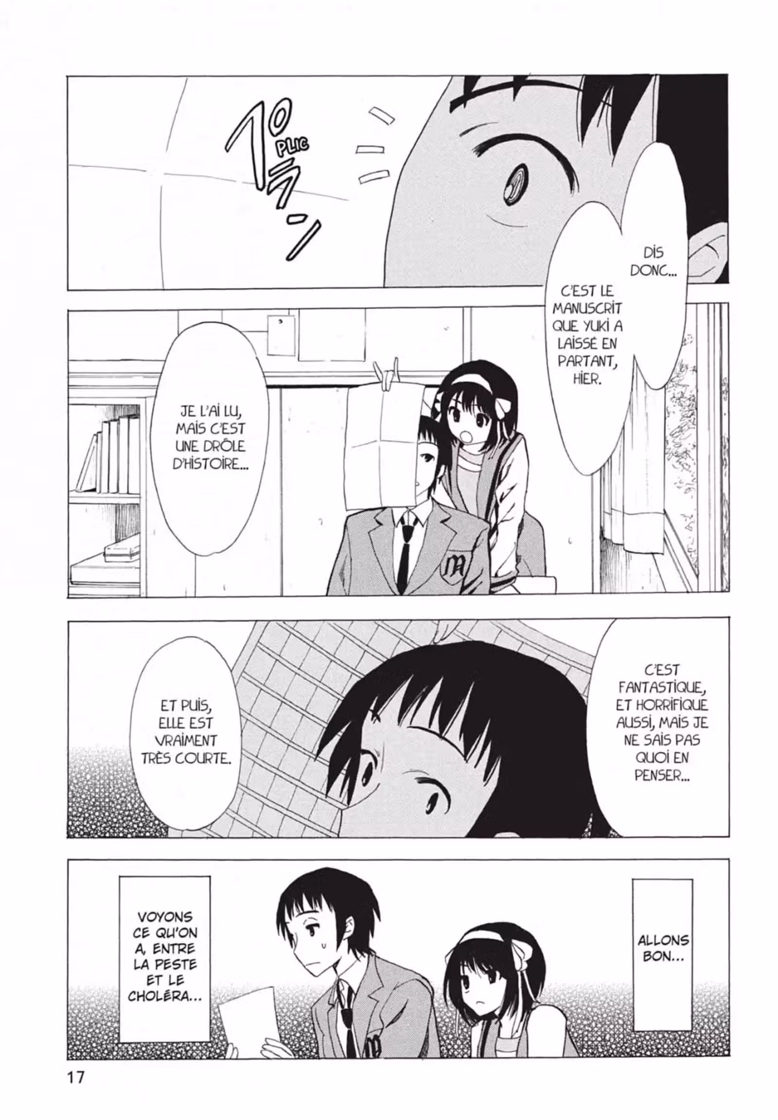 La Mélancolie de Haruhi – Brigade S.O.S Volume 13 page 19