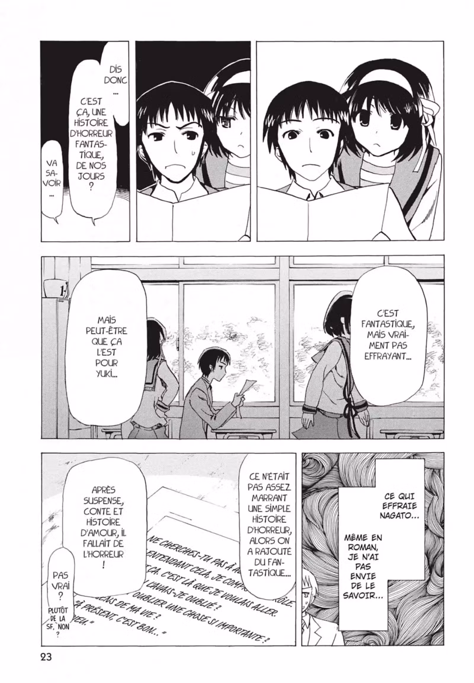 La Mélancolie de Haruhi – Brigade S.O.S Volume 13 page 25
