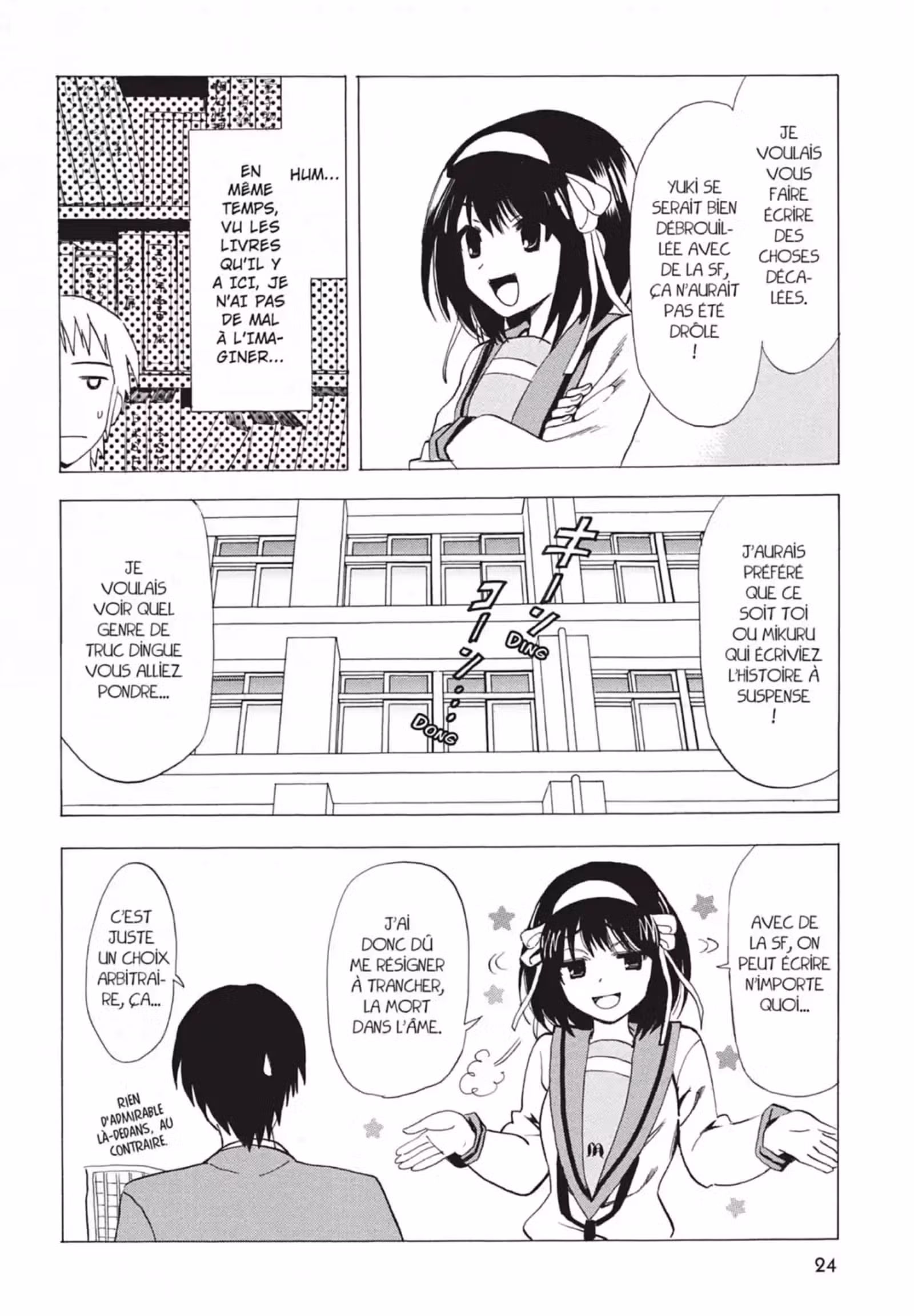 La Mélancolie de Haruhi – Brigade S.O.S Volume 13 page 26