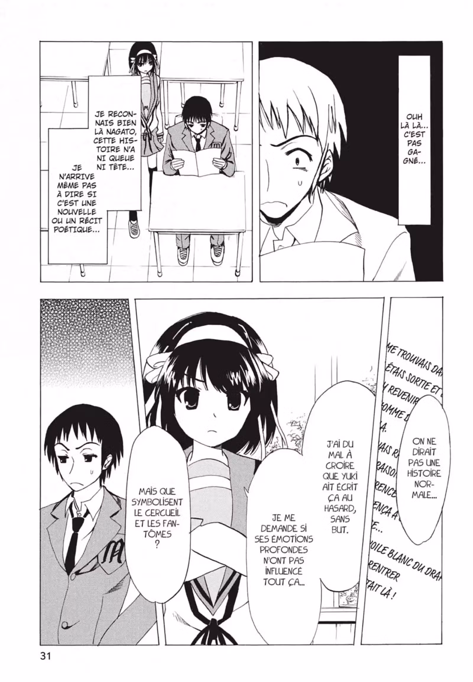 La Mélancolie de Haruhi – Brigade S.O.S Volume 13 page 33