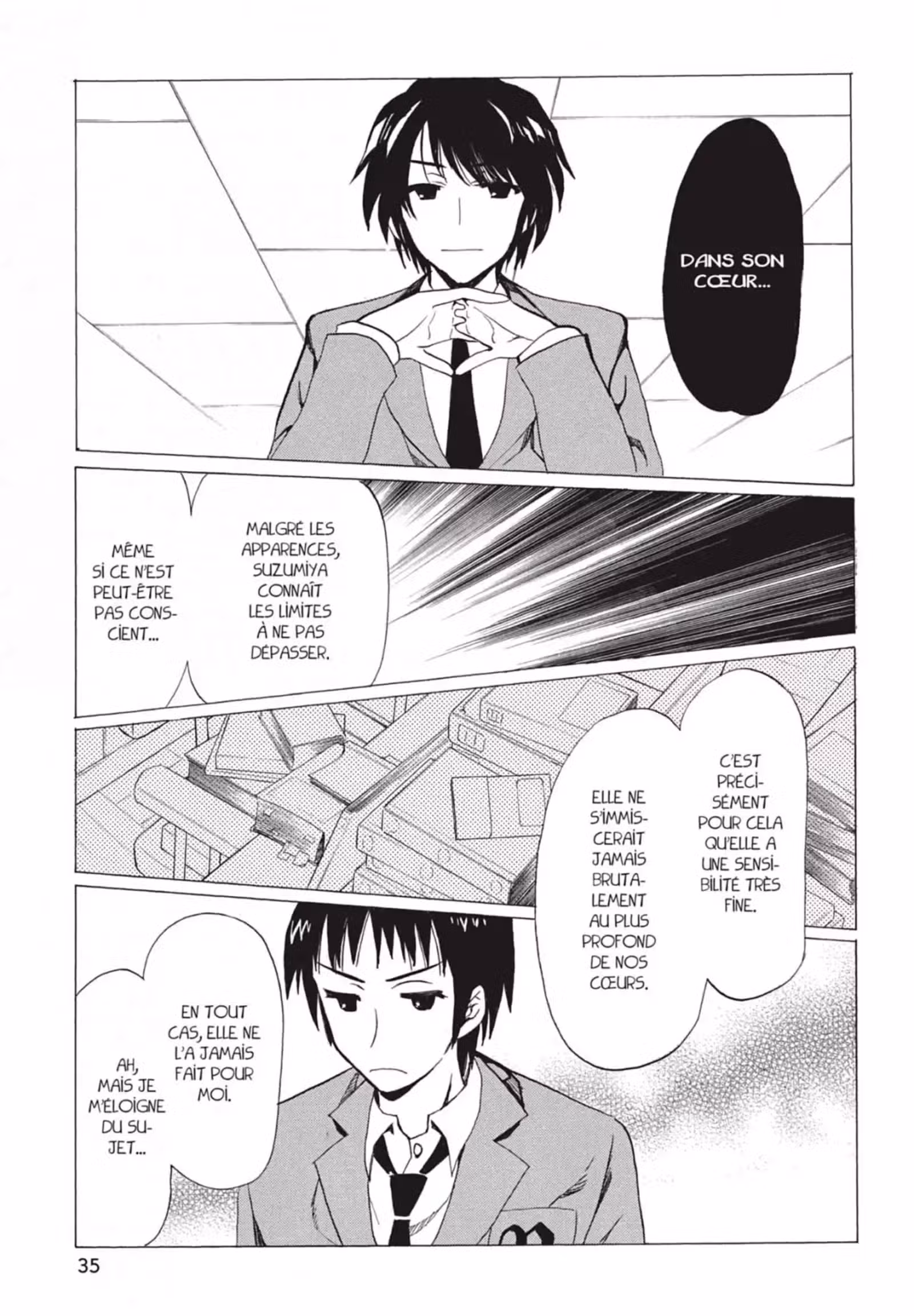 La Mélancolie de Haruhi – Brigade S.O.S Volume 13 page 37