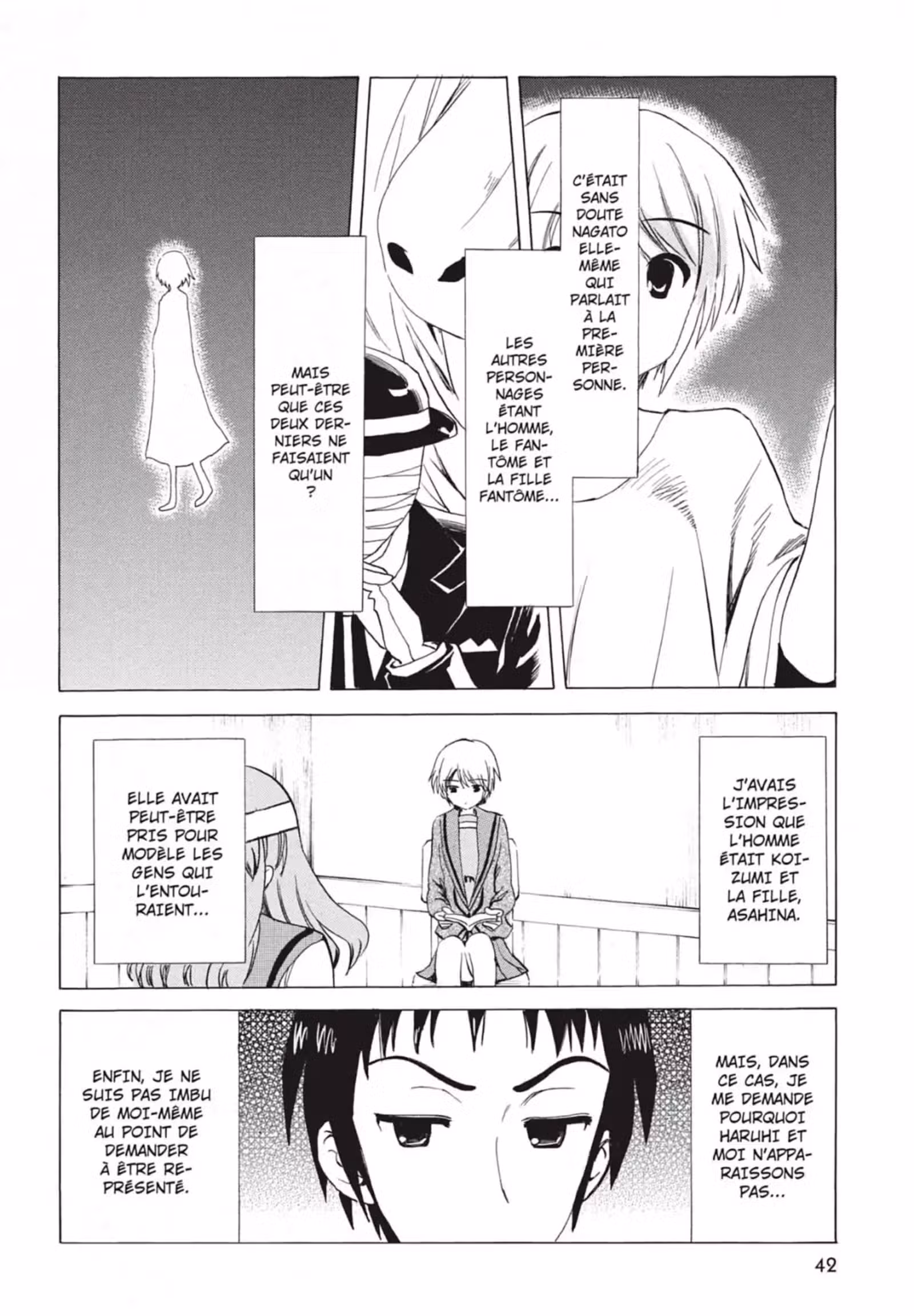 La Mélancolie de Haruhi – Brigade S.O.S Volume 13 page 44