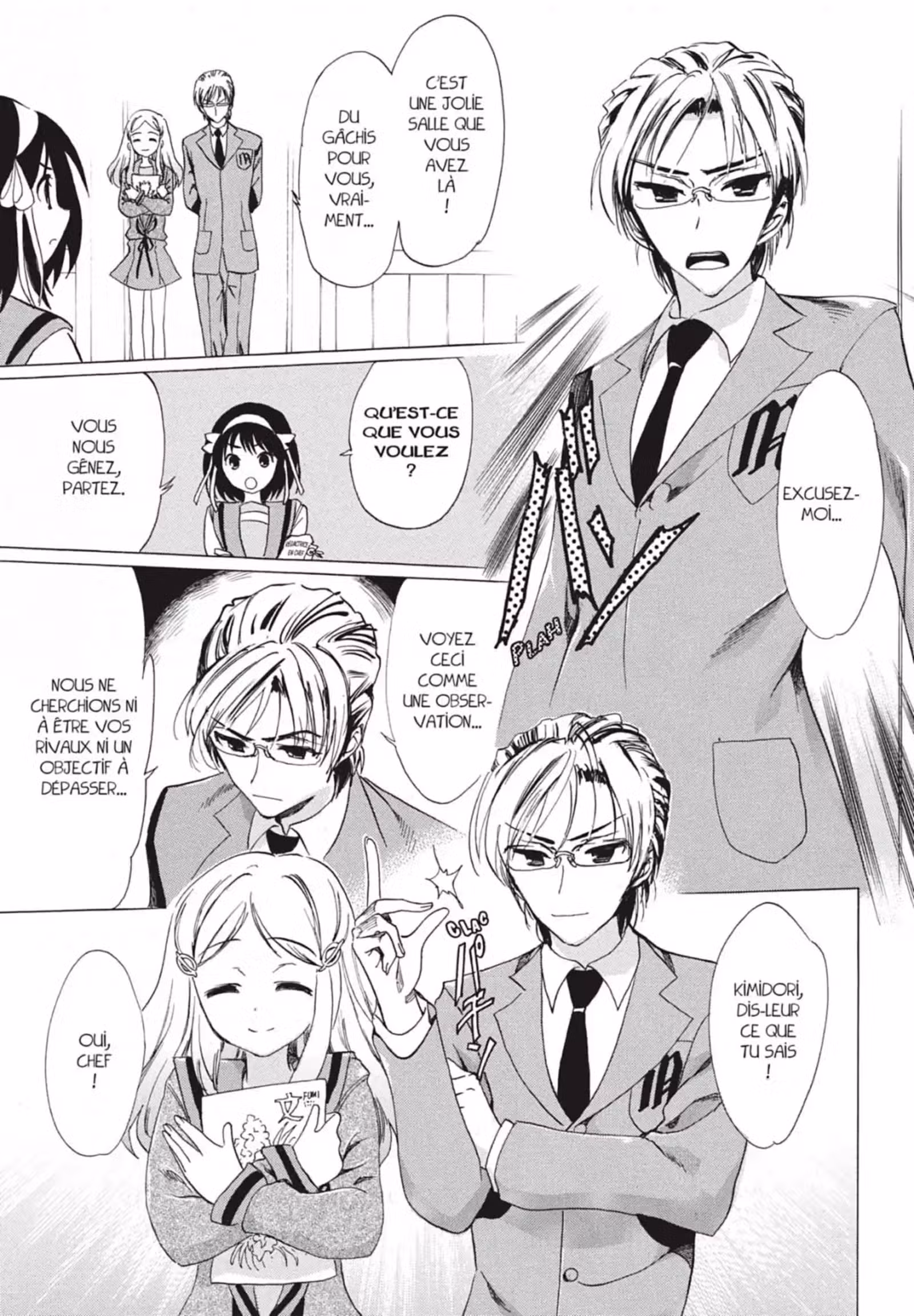 La Mélancolie de Haruhi – Brigade S.O.S Volume 13 page 61