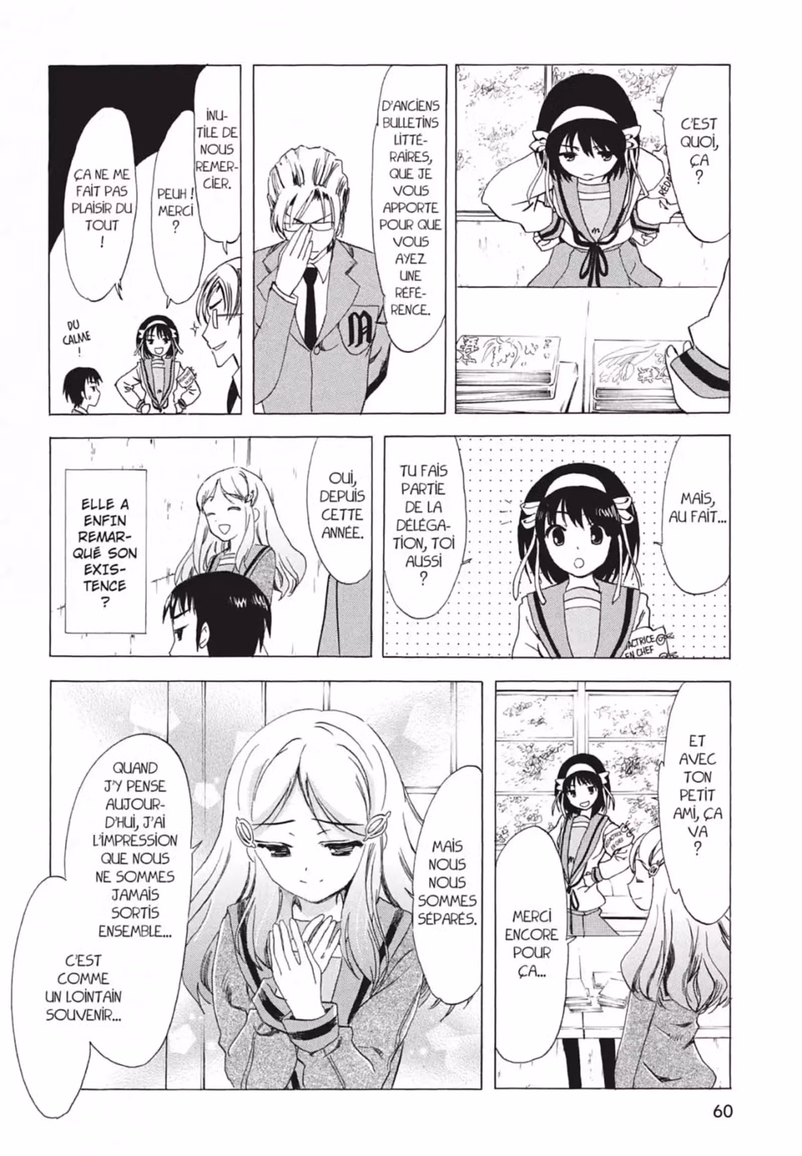 La Mélancolie de Haruhi – Brigade S.O.S Volume 13 page 62