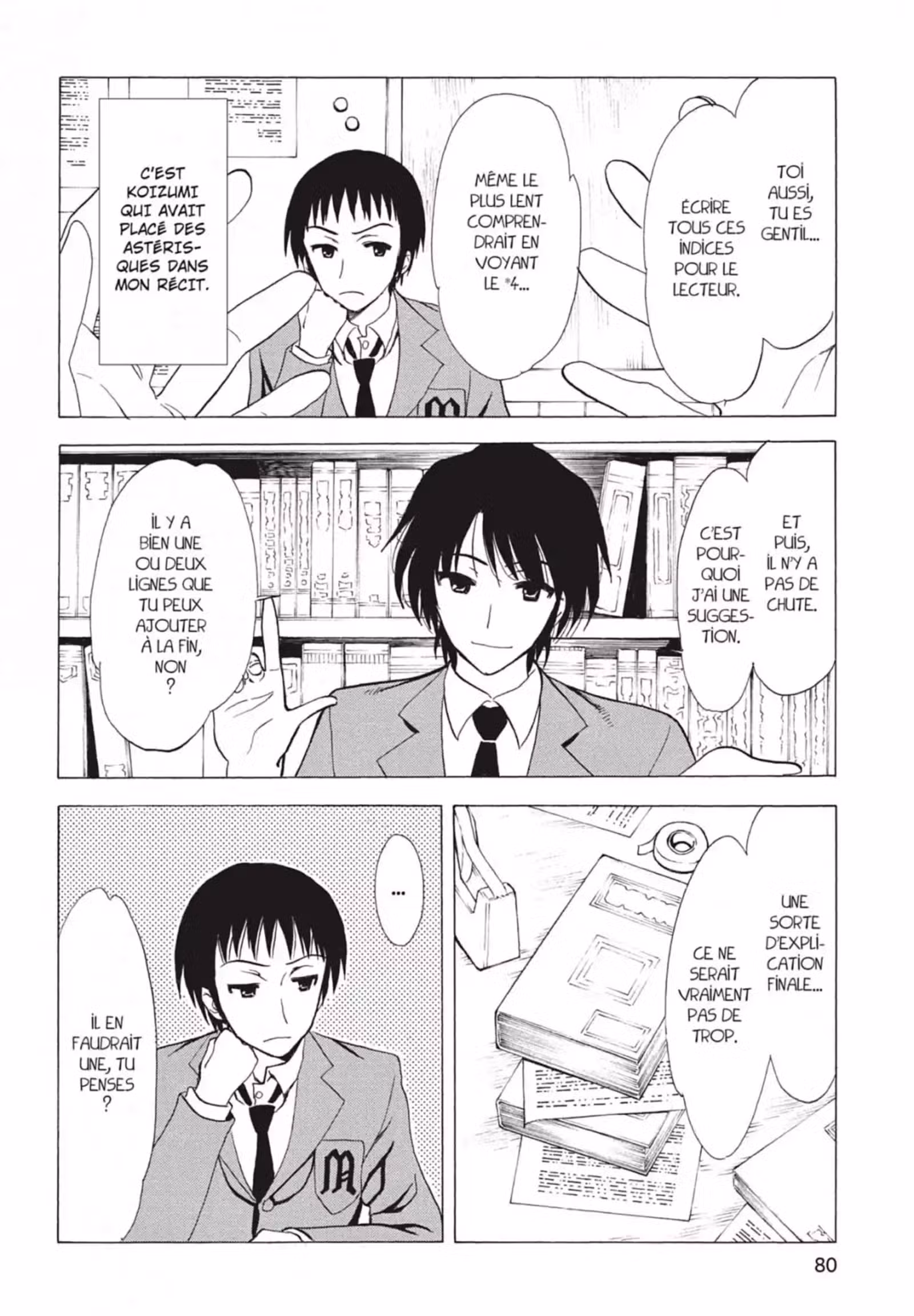 La Mélancolie de Haruhi – Brigade S.O.S Volume 13 page 82